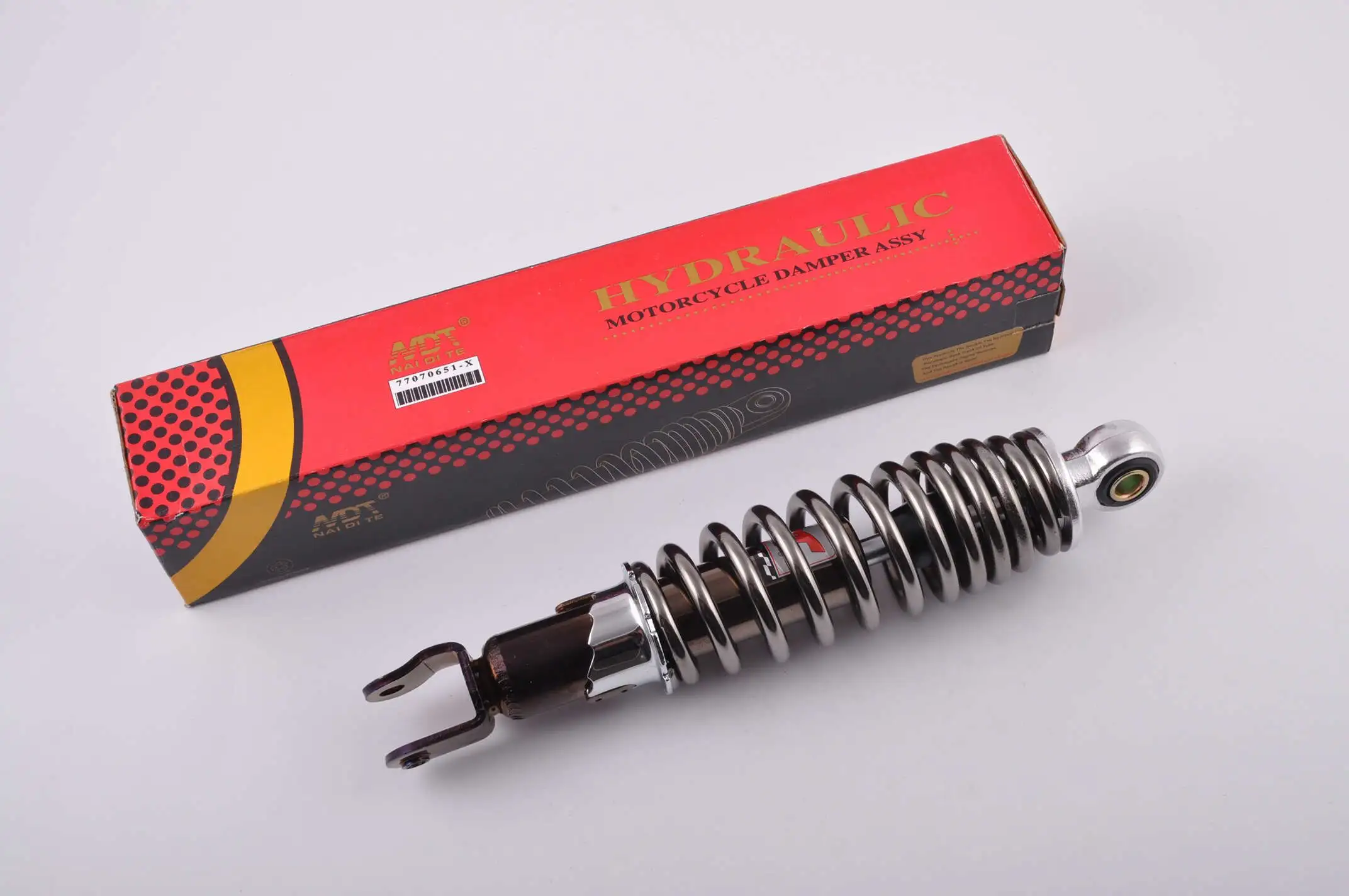 Амортизатор   JOG   250mm, регулируемый   (дымчатый)   NDT