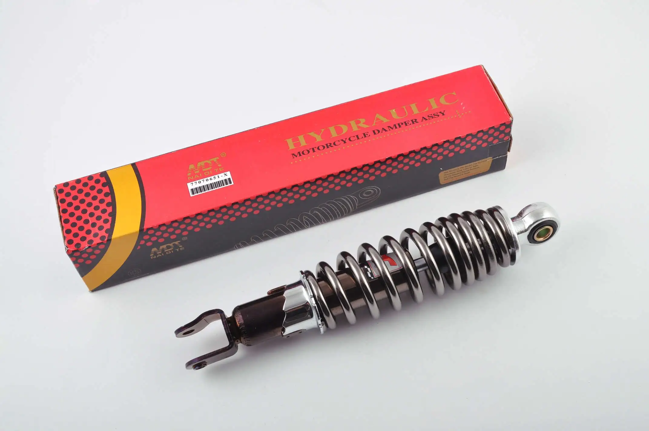 Амортизатор   JOG   265mm, регулируемый   (дымчатый)   NDT