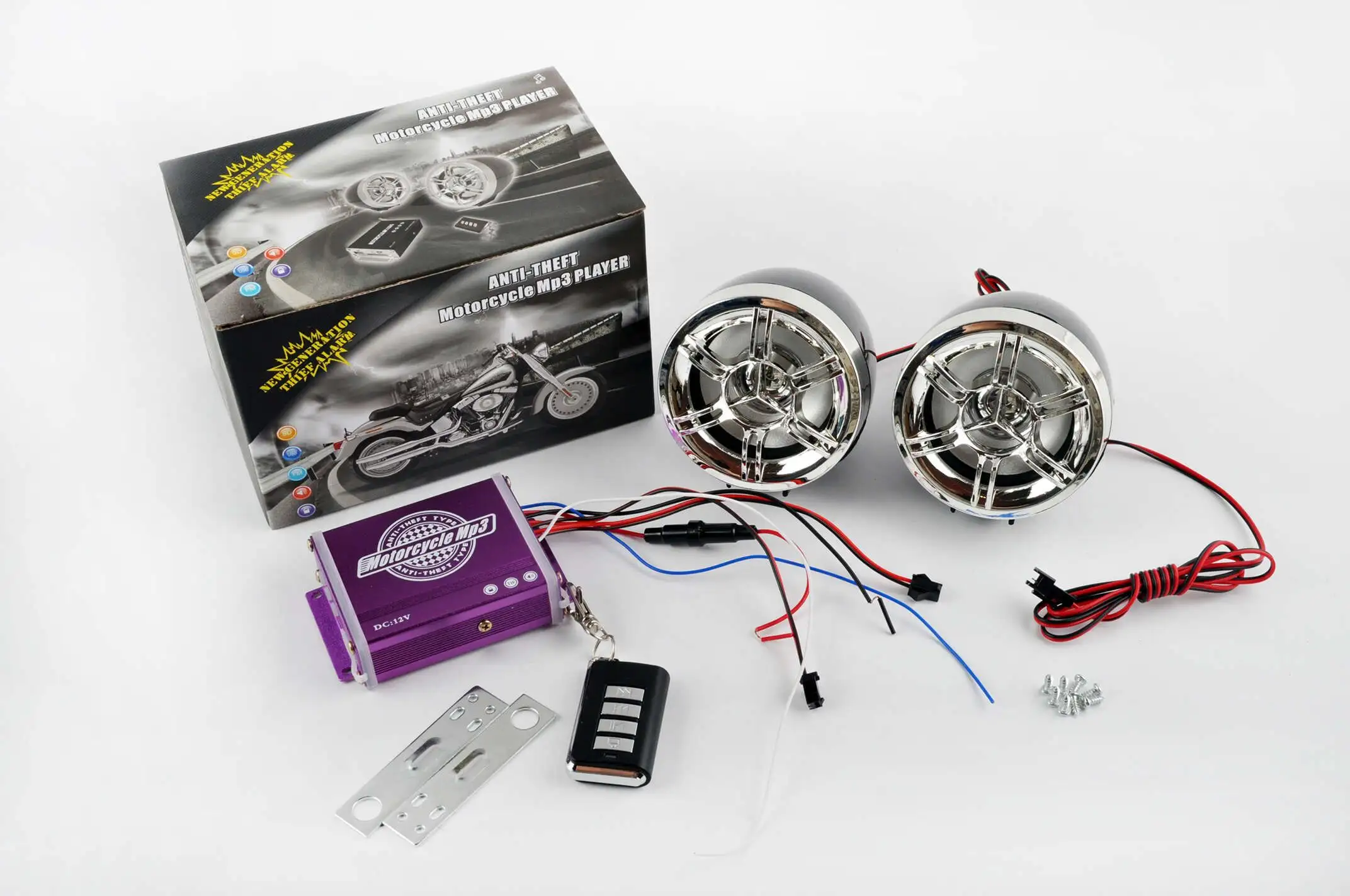 Аудиосистема 2.0   mod:938   (3, хром, сигн., МР3/FM/MicroSD, ПДУ, разъем ППДУ 3.5mm)