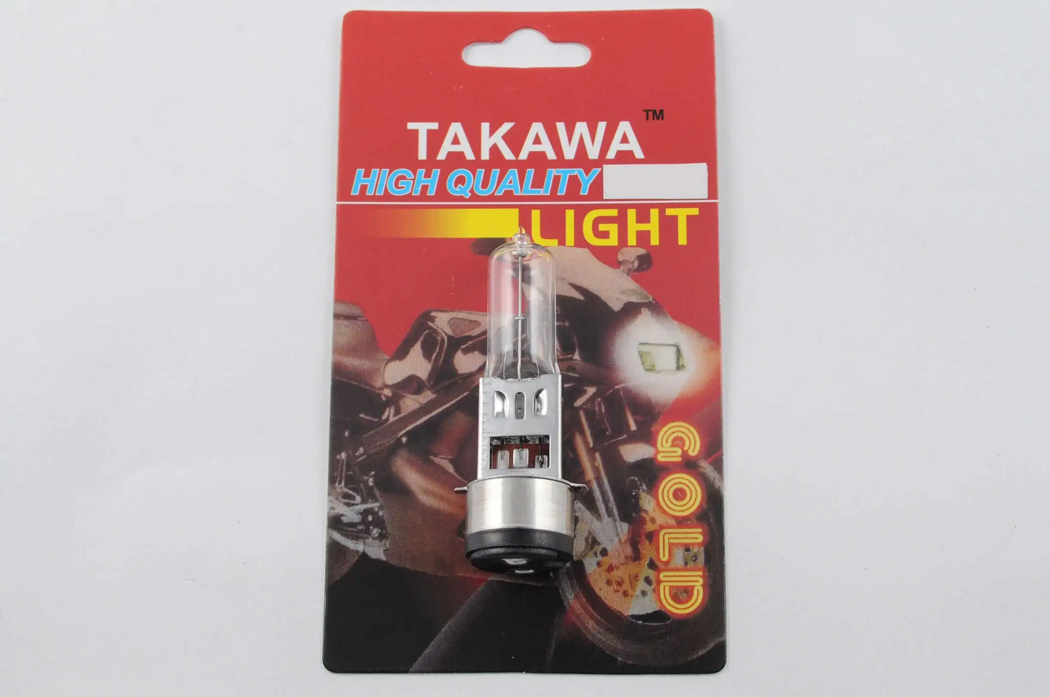 Лампа BA20D (2 уса) 12V 18W/18W (белая) (блистер) TAKAWA (mod:A)