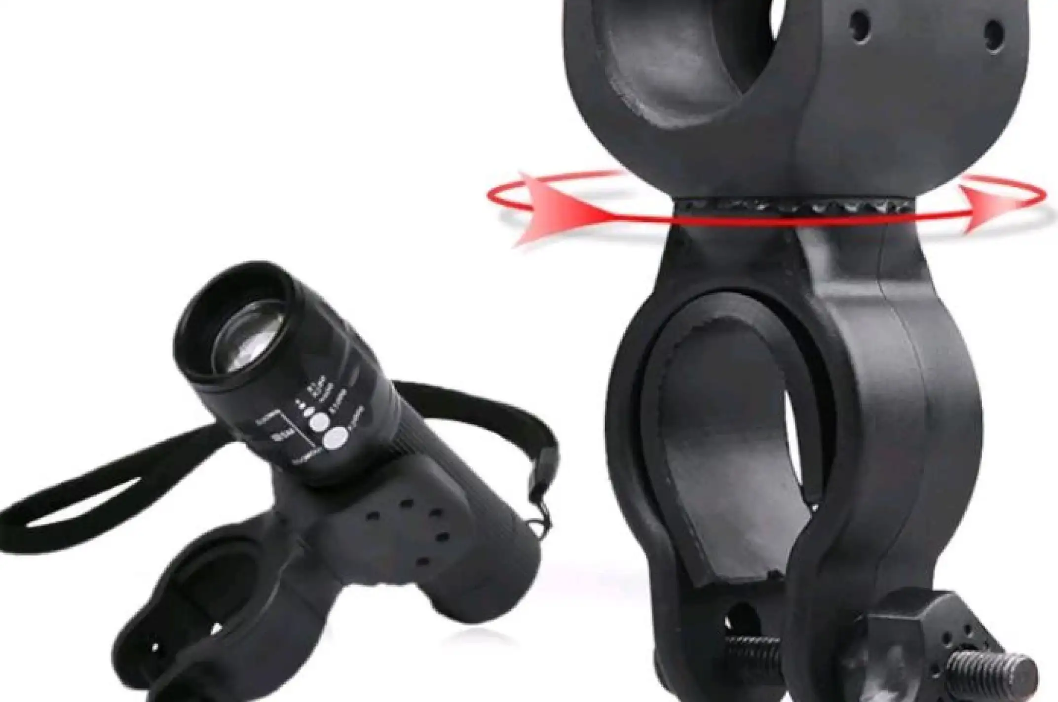 Держатель фонаря велосипеда (универсальный) DS