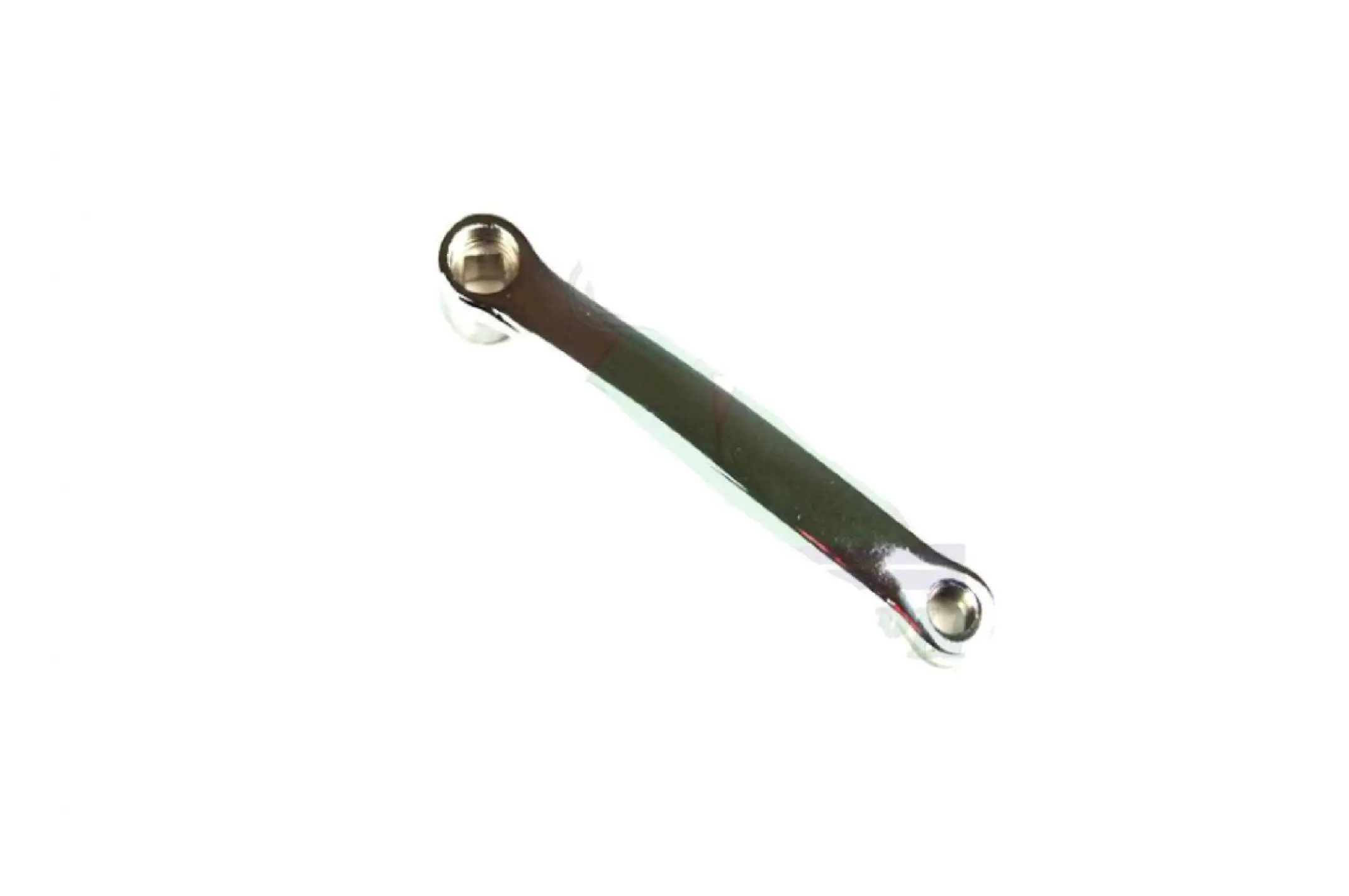Шатун велосипедный (левый) (L-170mm, квадрат, серый) OEM