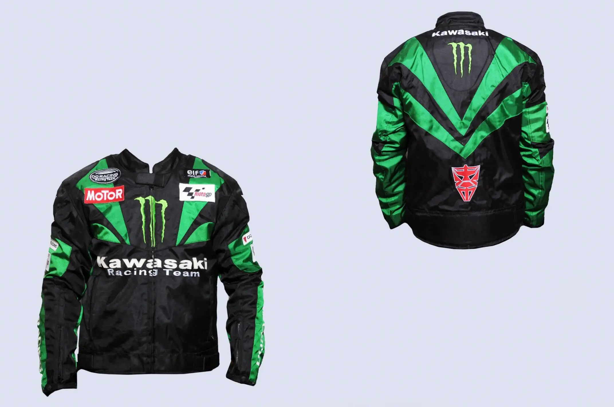 Мотокуртка KAWASAKI (текстиль) (size:S, MONSTER ENERGY)