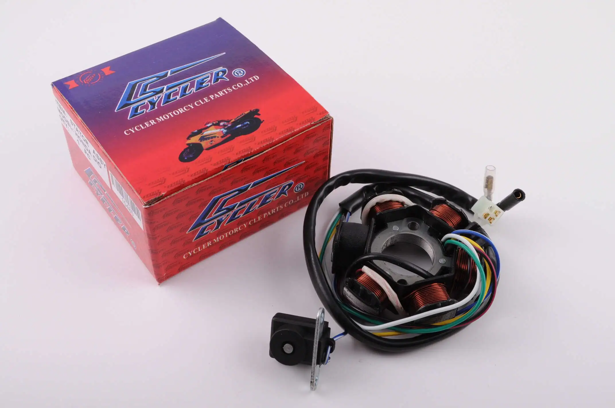 Статор генератора 4T GY6 125/150 (5+1 катушек) CYCLER
