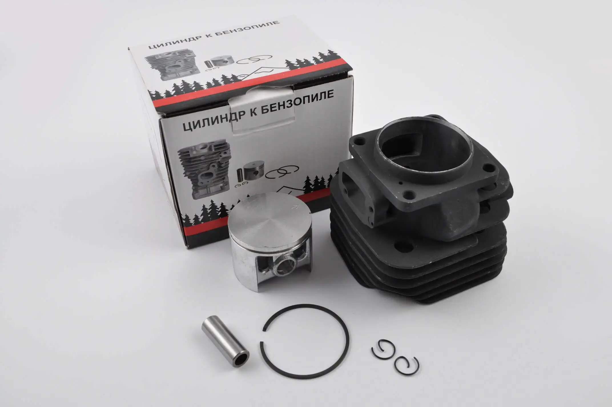 Поршневая б/п (ЦПГ)   для Husqvarna 272   (Ø52)   (черная)   WOODMAN
