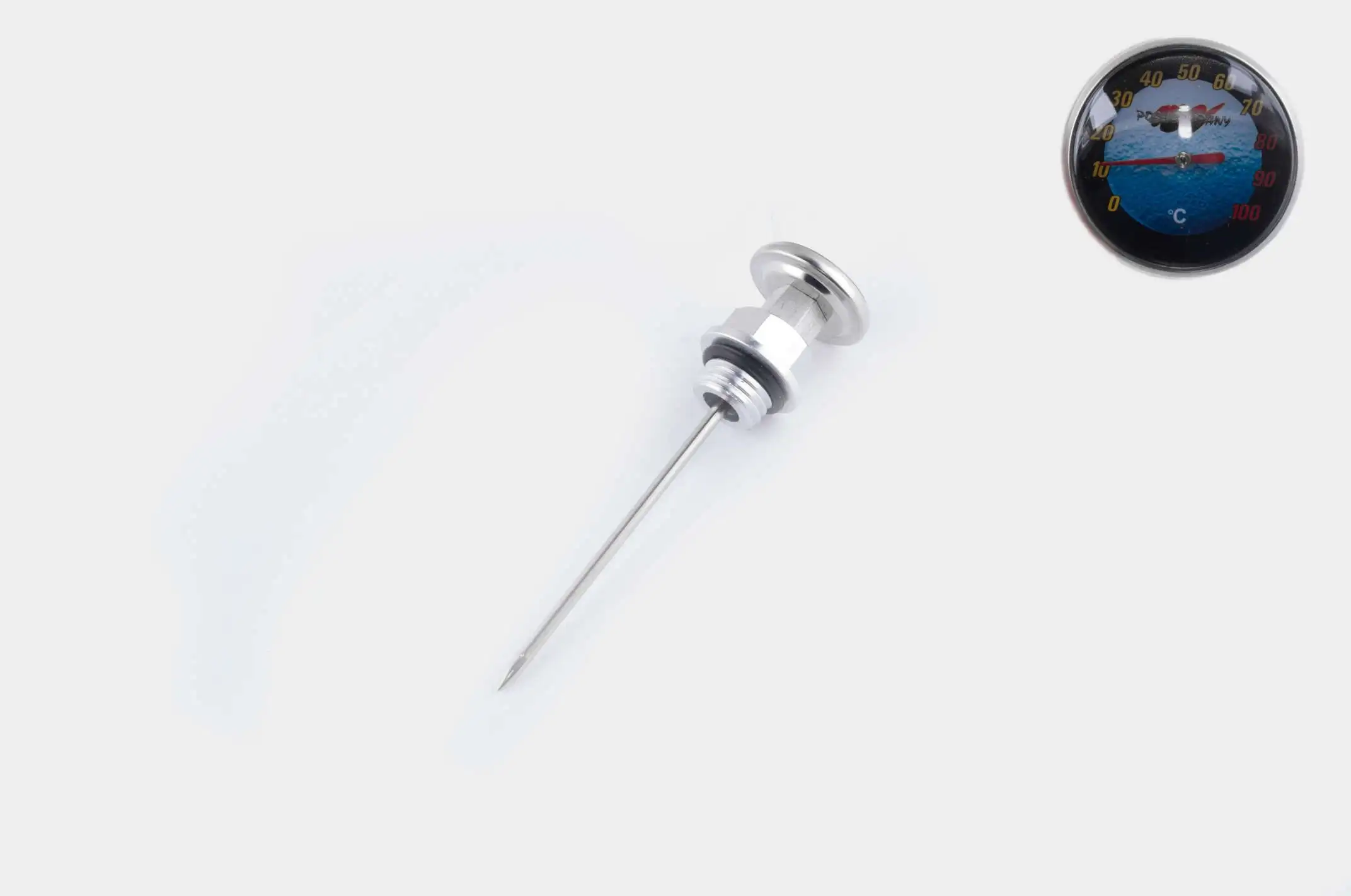 Щуп масла   Ø19.0mm, L-137mm   (+датчик температуры)   (серебристый)   KOMATCU