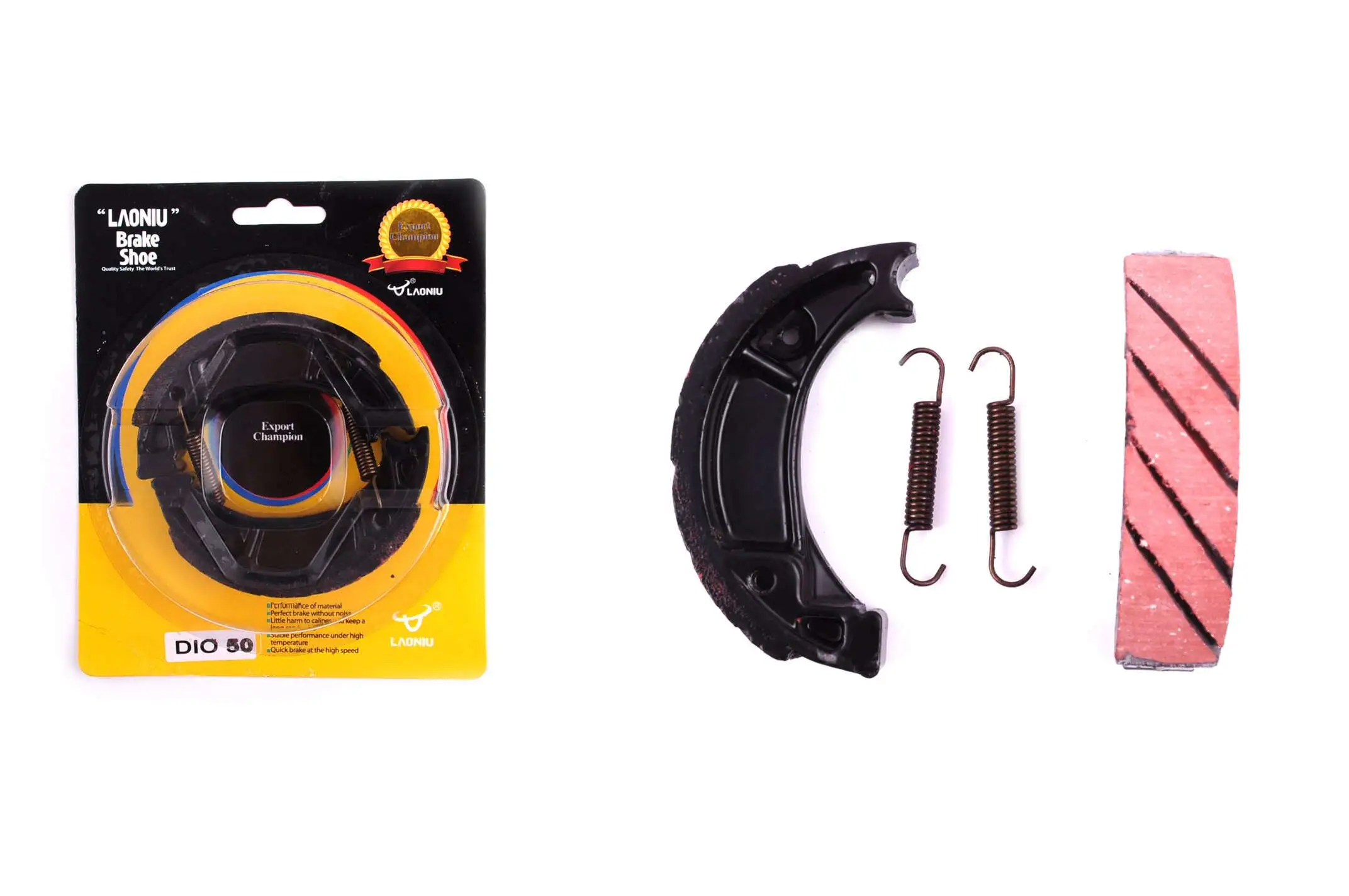Колодки тормозные (барабан) Honda DIO, TACT (champion) LAONIU