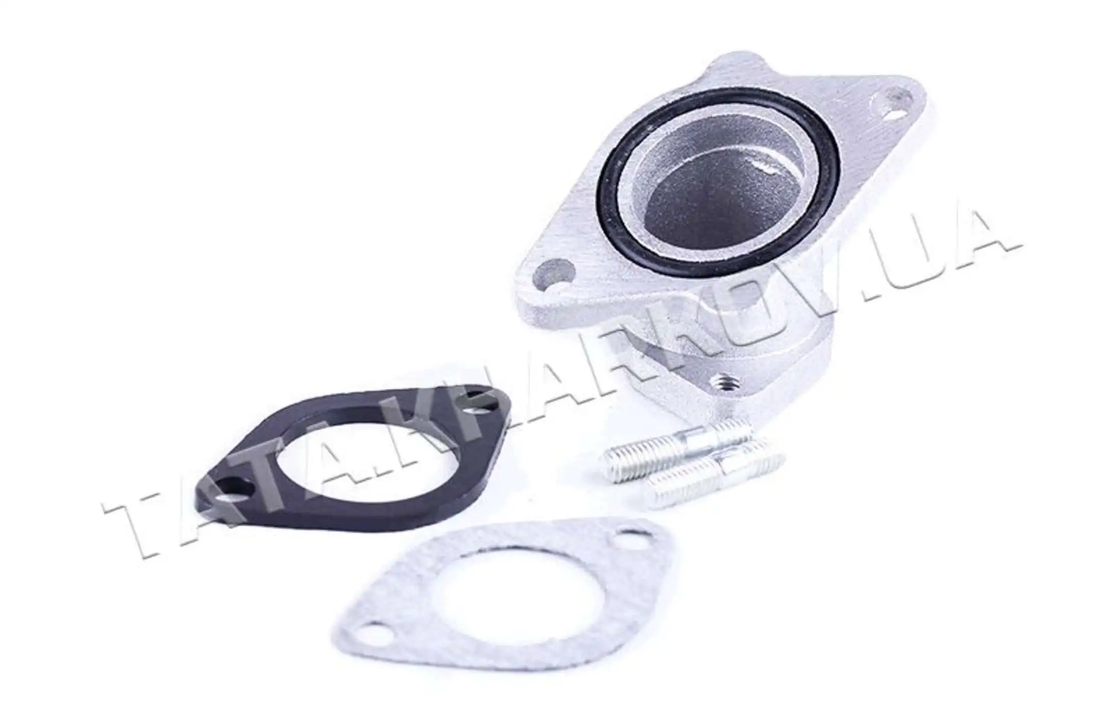 Патрубок карбюратора (коллектор) 4T CB/CG 125/150 (кривой) AMG