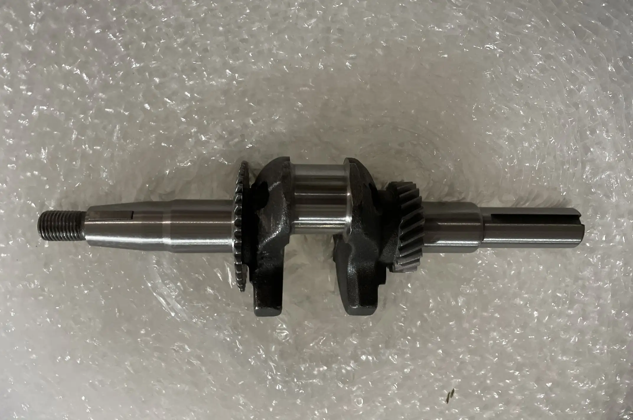 Коленвал м/б 168F/170F (6,5/7Hp) (под шпонку, Ø25mm) (c шестернями) BEST