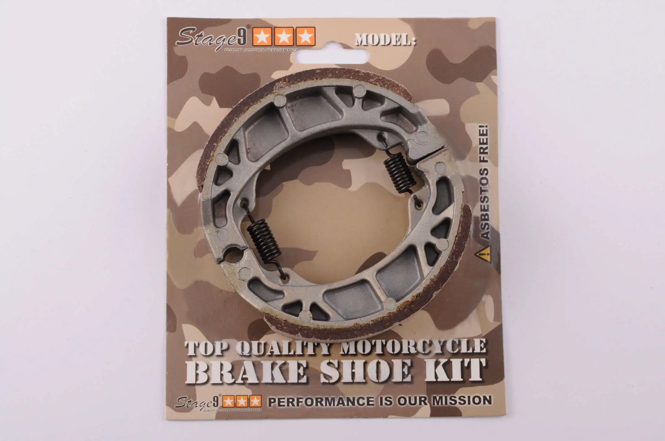 Колодки тормозные (барабан) 4T GY6 50-150 (10/12 колесо) STAGE-9