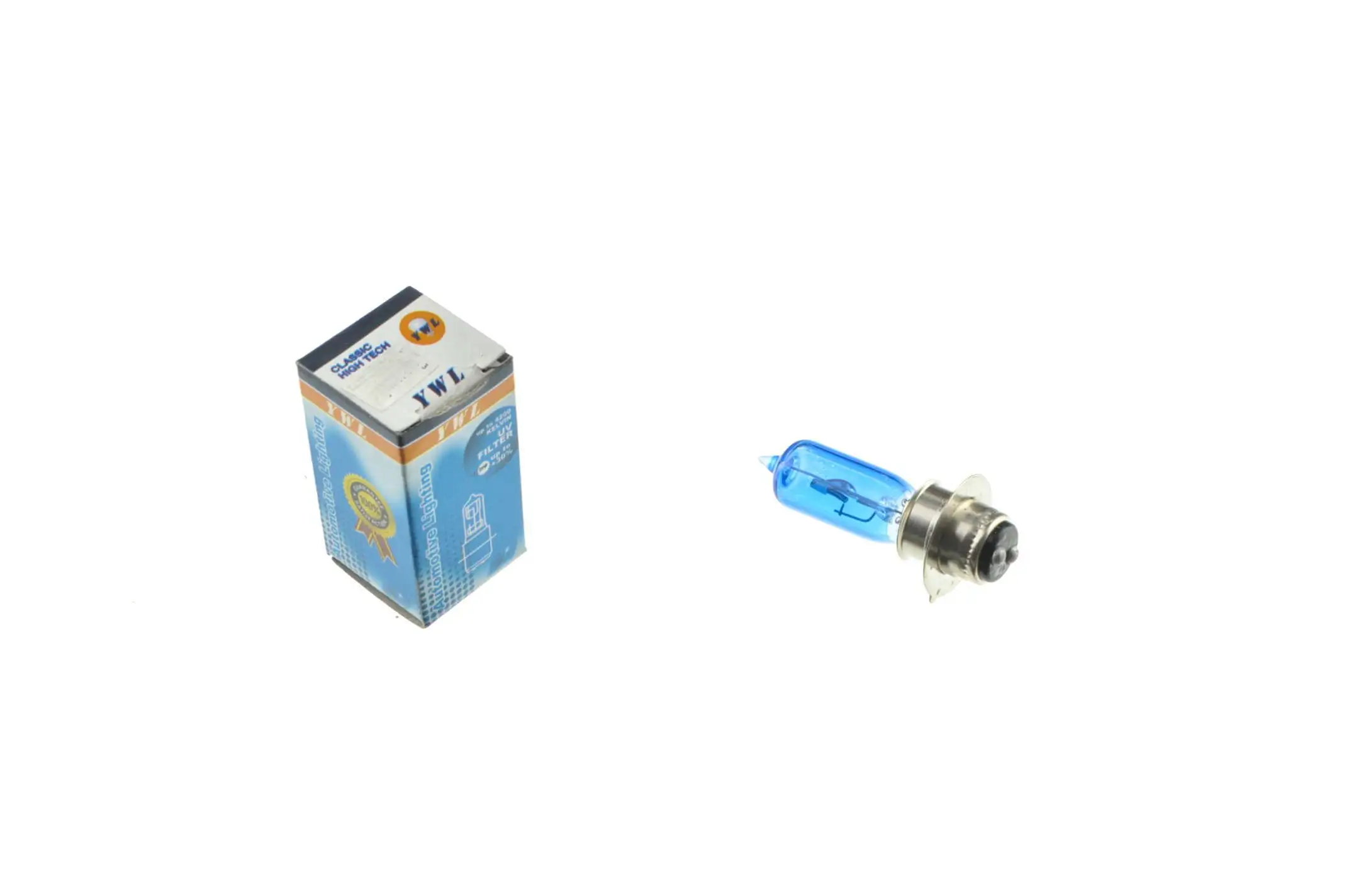 Лампа P15D-25-1 (1 ус) 12V 35W/35W (супер белая) YWL