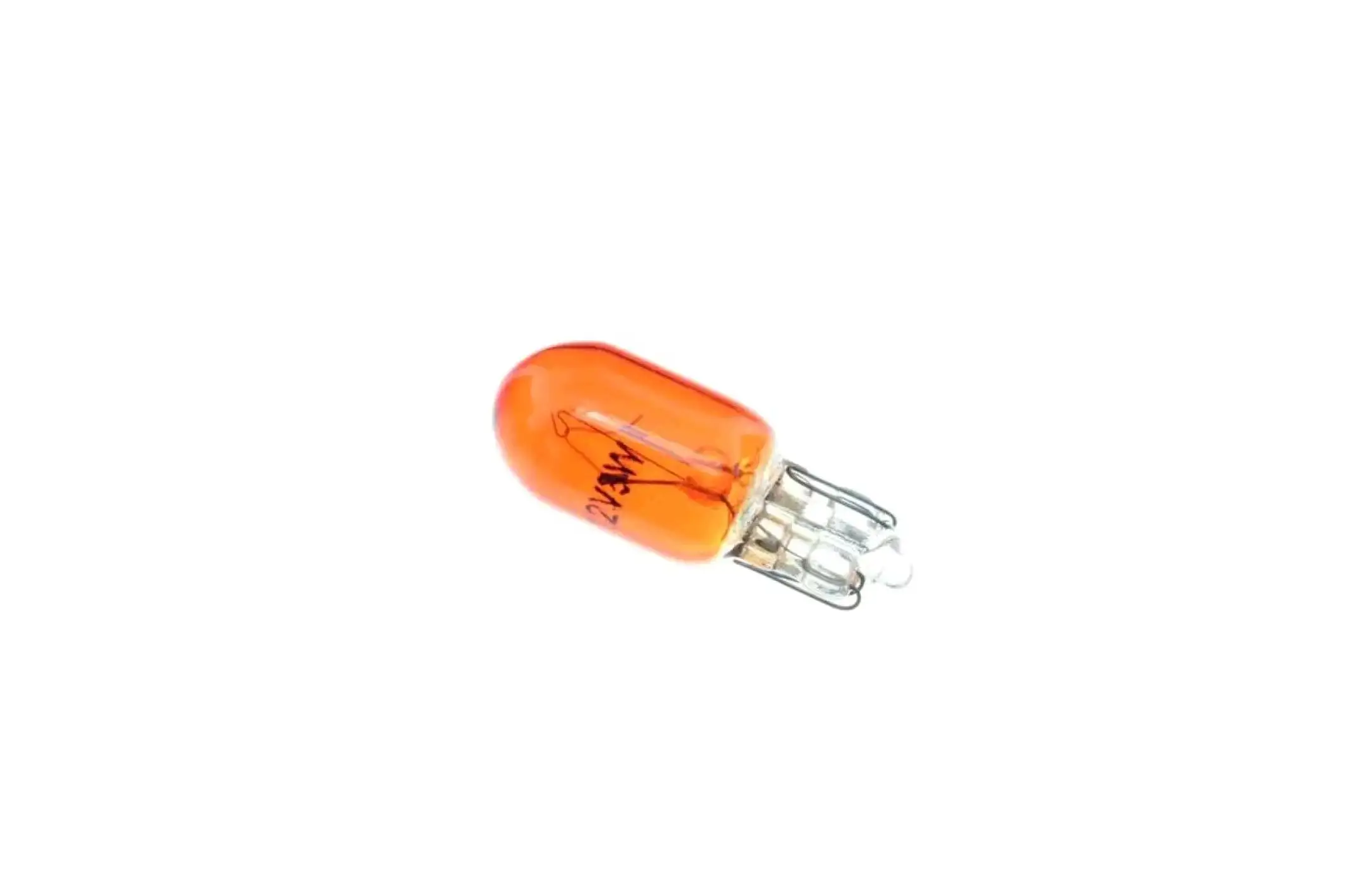 Лампа Т15 (безцокольная) 12V 10W (поворот, желтая) YWL