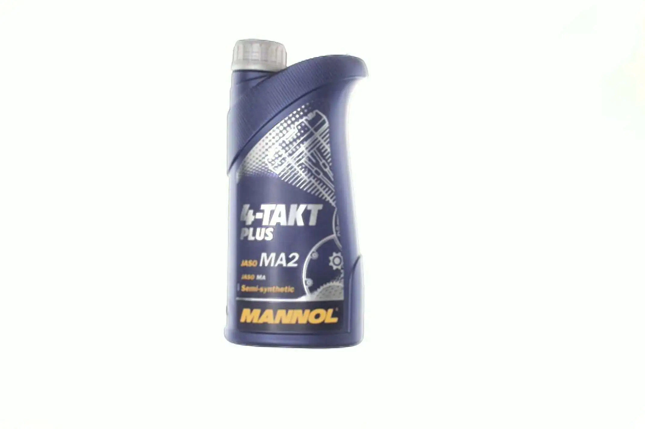 Масло 4T, 1л (SAE 10W-40, полусинтетика, 4-Takt Plus API SL. 7202) MANNOL