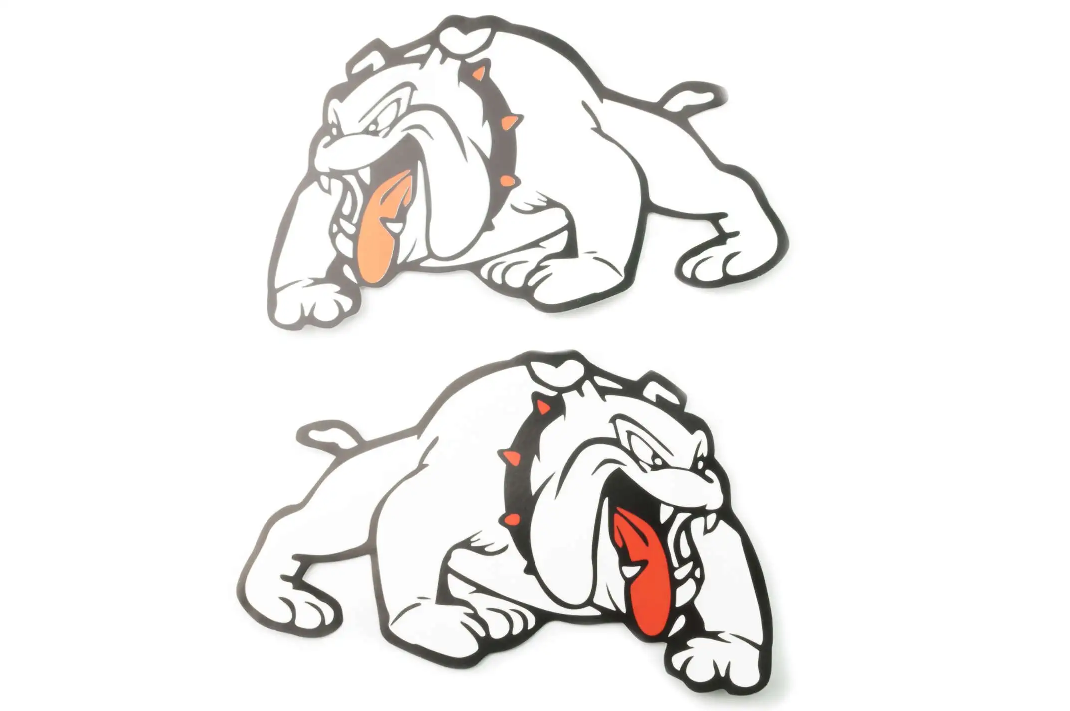 Наклейки (набор) DOG (24х15см, белые) (#3401)