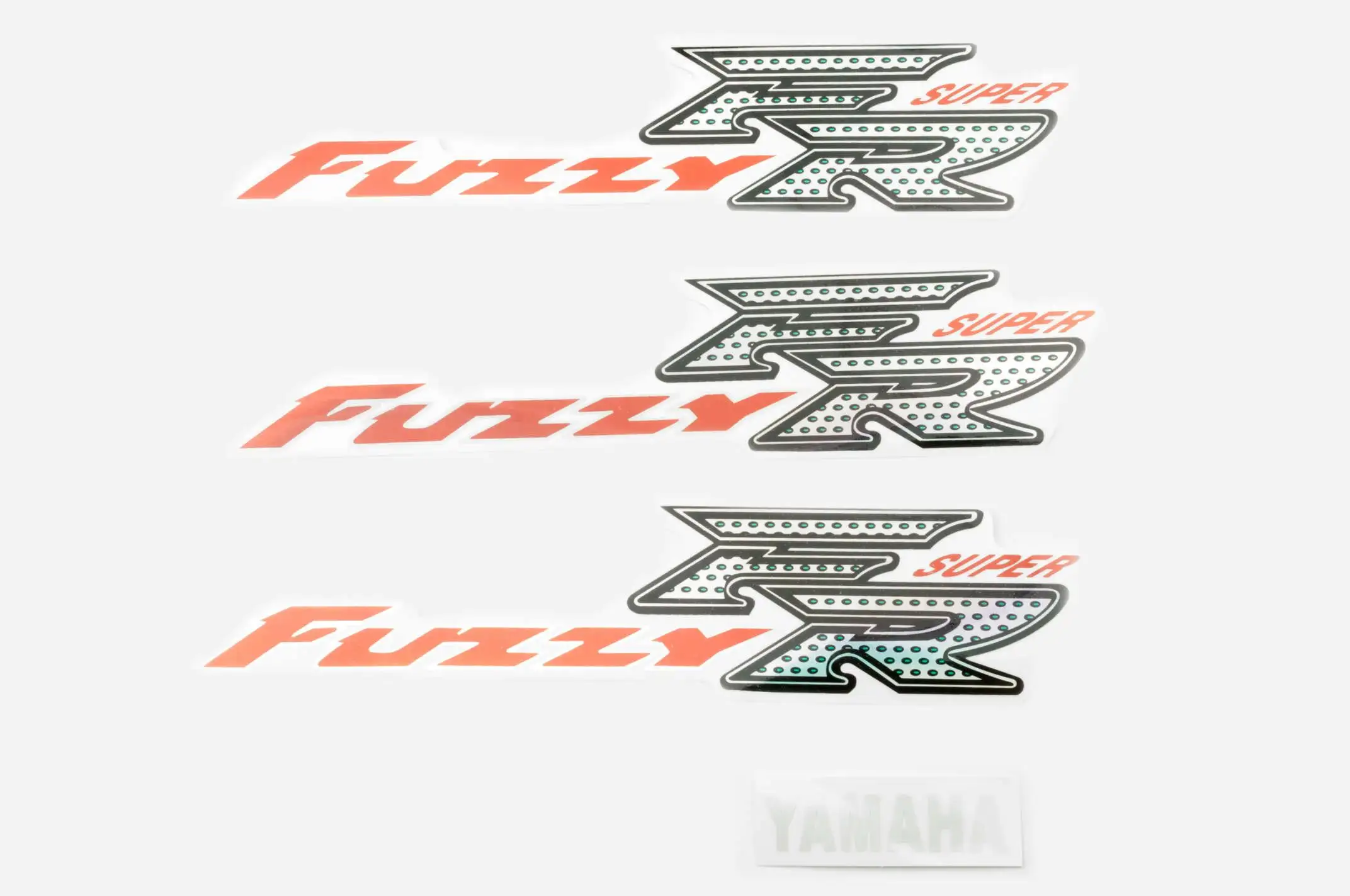 Наклейки (набор)   Yamaha FUZZY   (30х7см, 4шт)   (#7461)