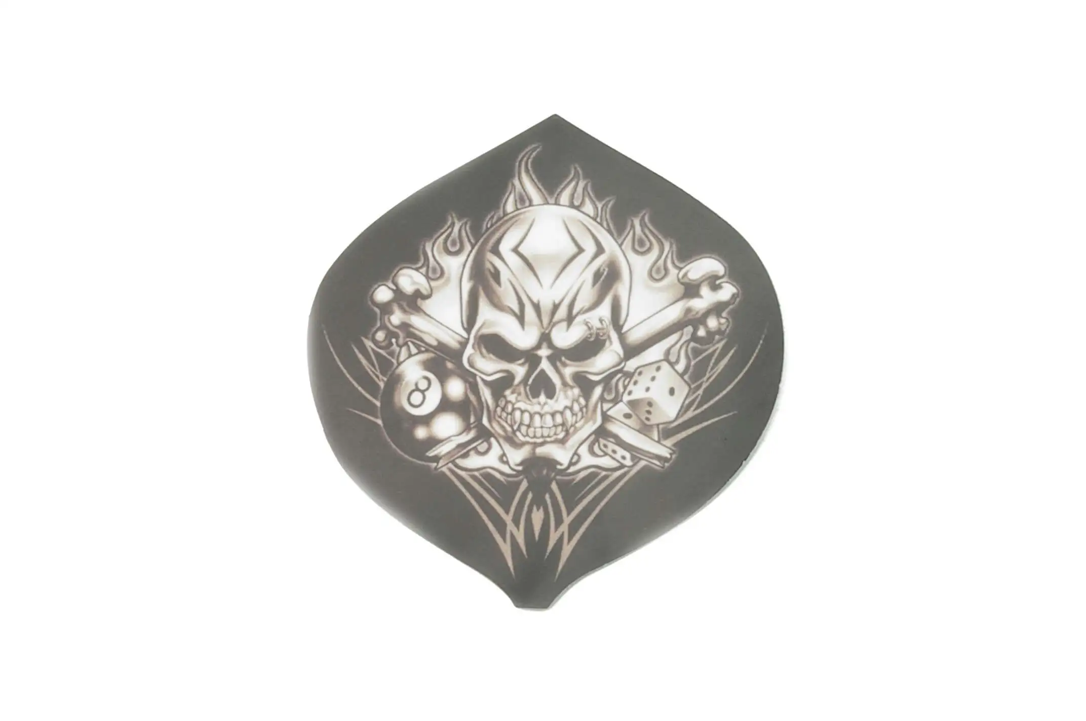 Наклейка декор SKULL (9х9см) (#0056)