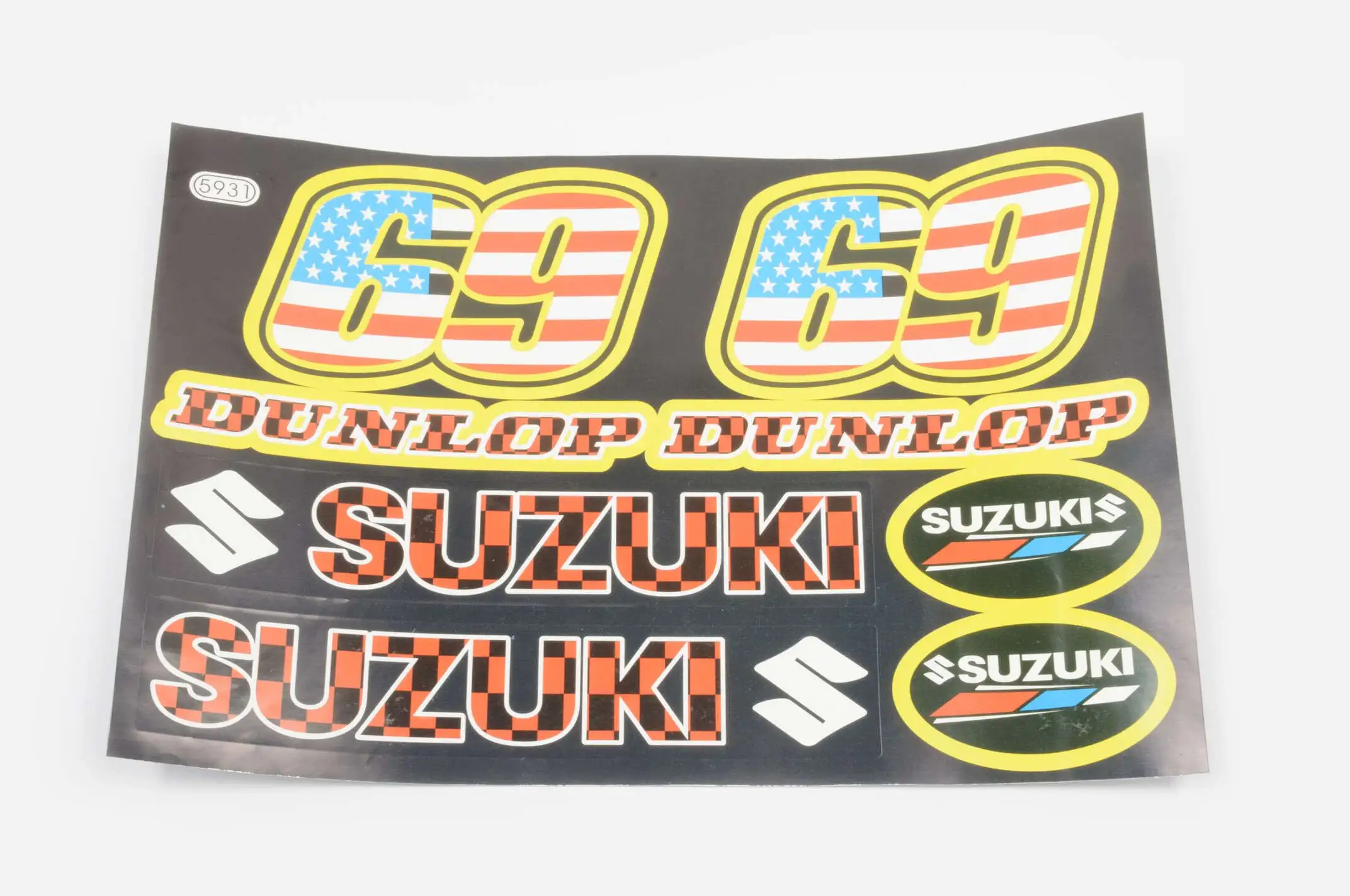 Наклейки (набор) спонсоры, мультибренд (#5931)