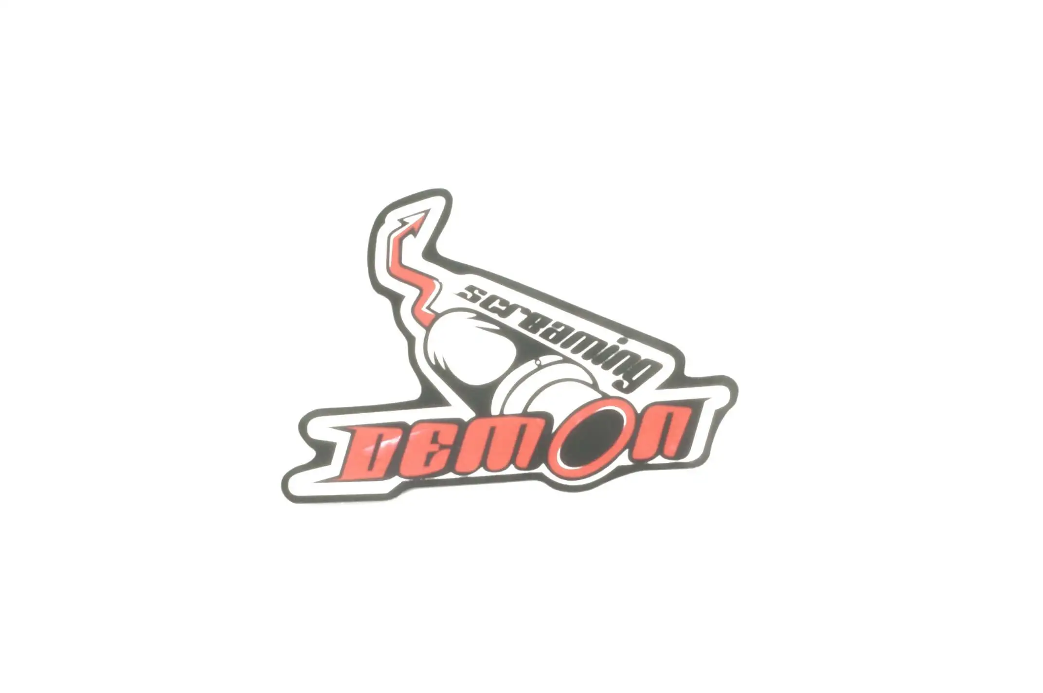 Наклейка декор DEMON (10х8см) (#6887)