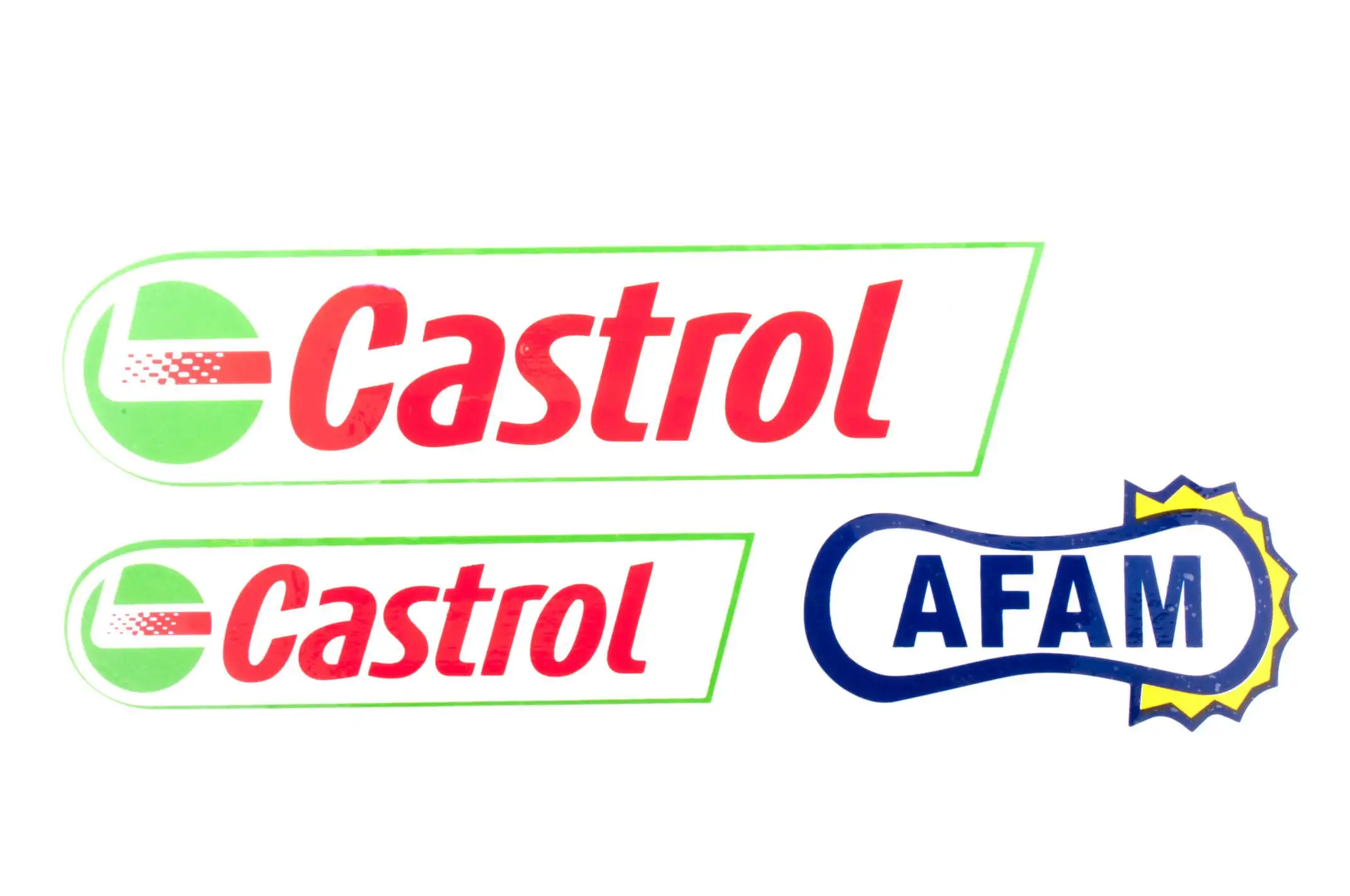 Наклейки (набор)   CASTROL   (#15)