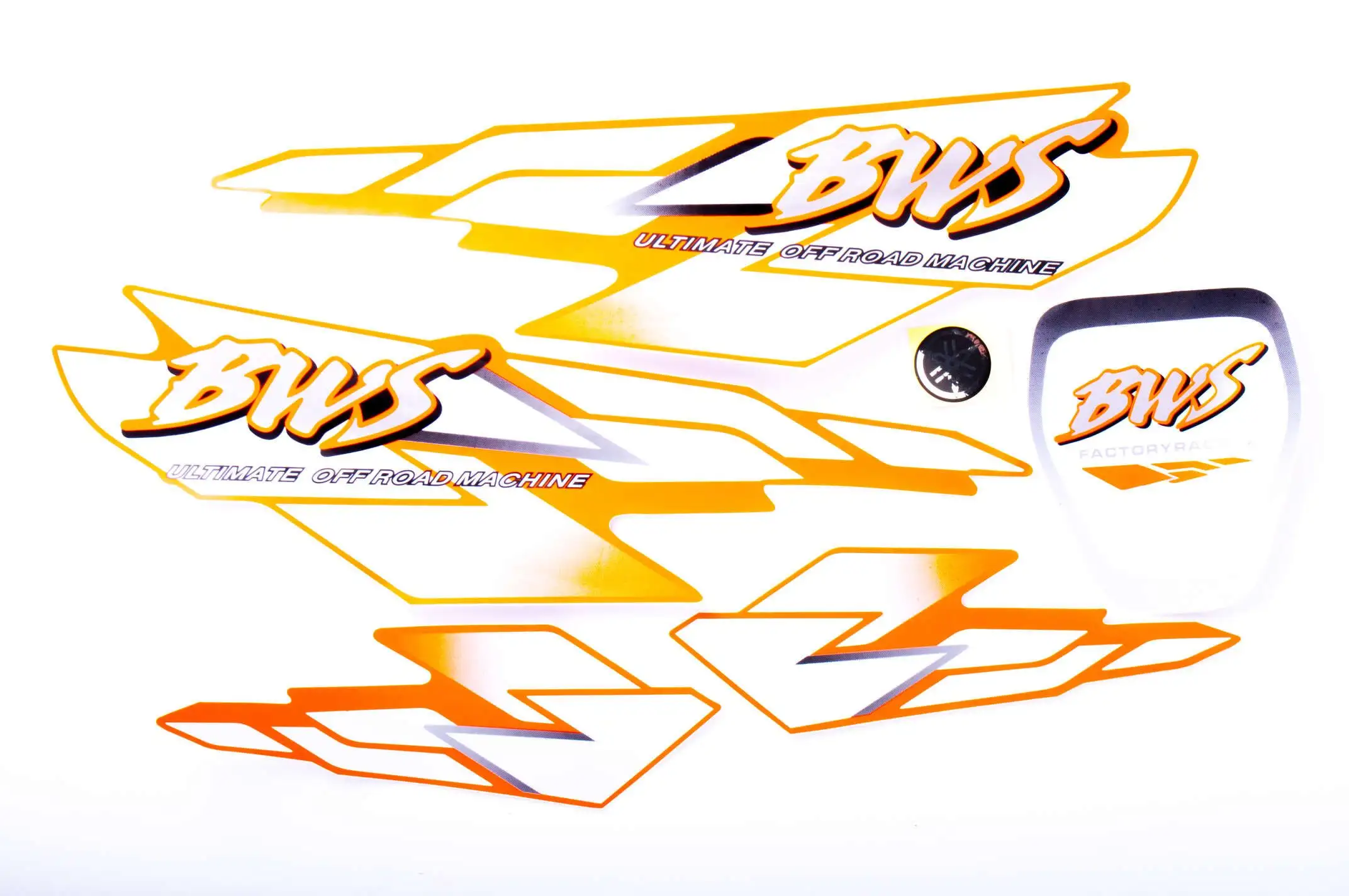 Наклейки (набор) BWS (оранжевые) (#7311)