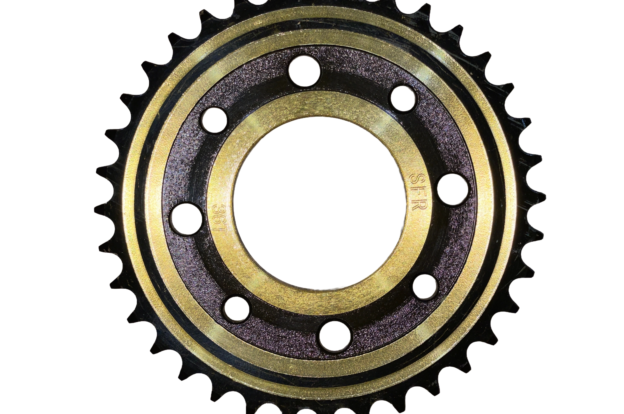 Звезда трансмиссии (задняя) Delta 428-36T JH 125 SFR Polish GoldBlack ST-4