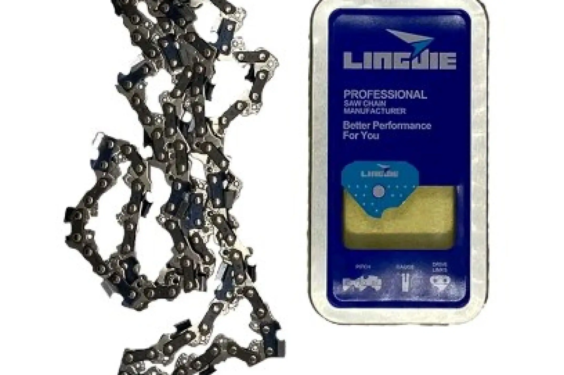 Цепь пильная 3/8, 1.3mm, 52зв, RS, под шину 14 (35см) для Partner 350-401 METAL BOX KOSA-2