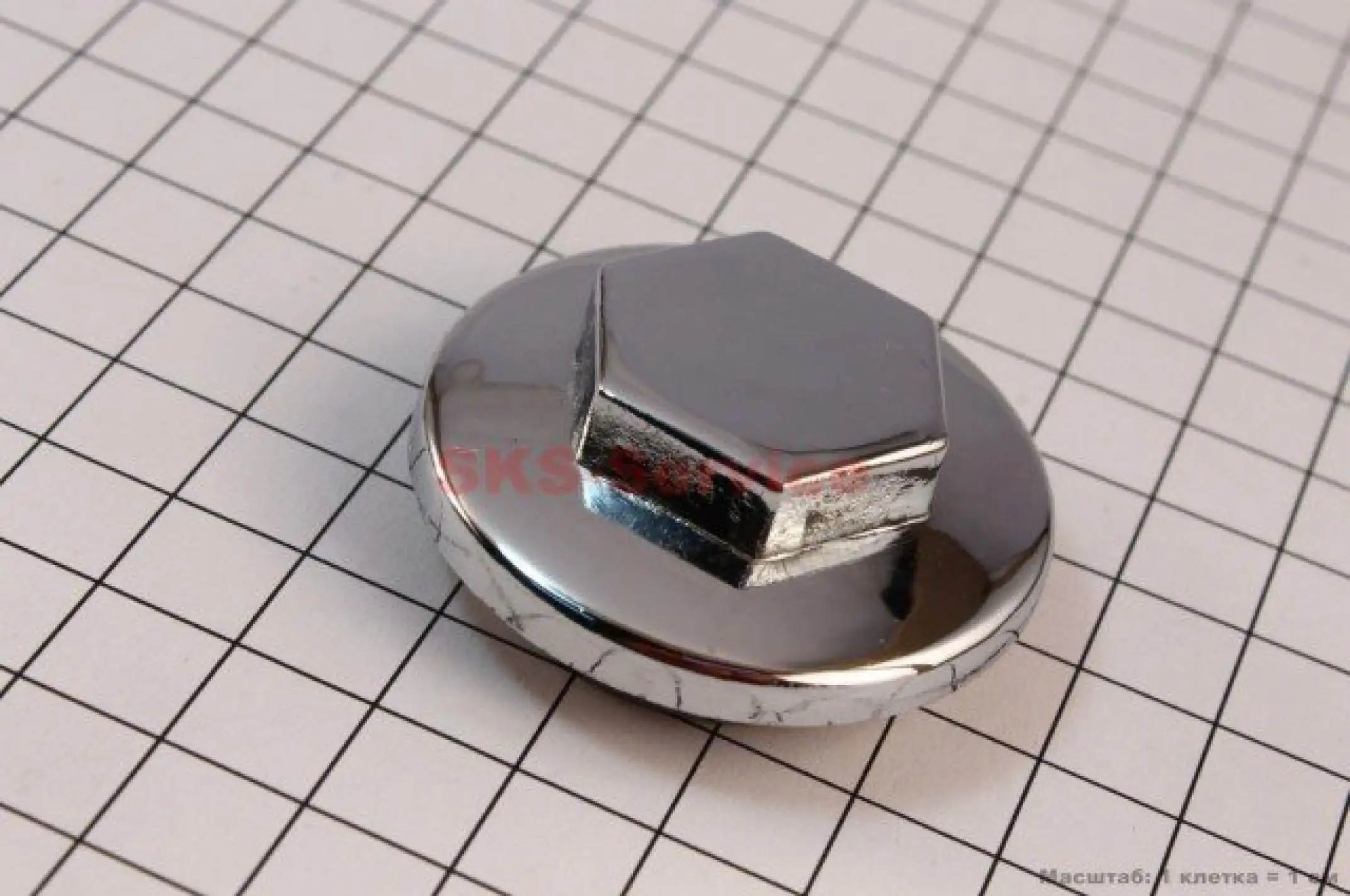 Крышка головки цилиндра CB-125-20 (хром)