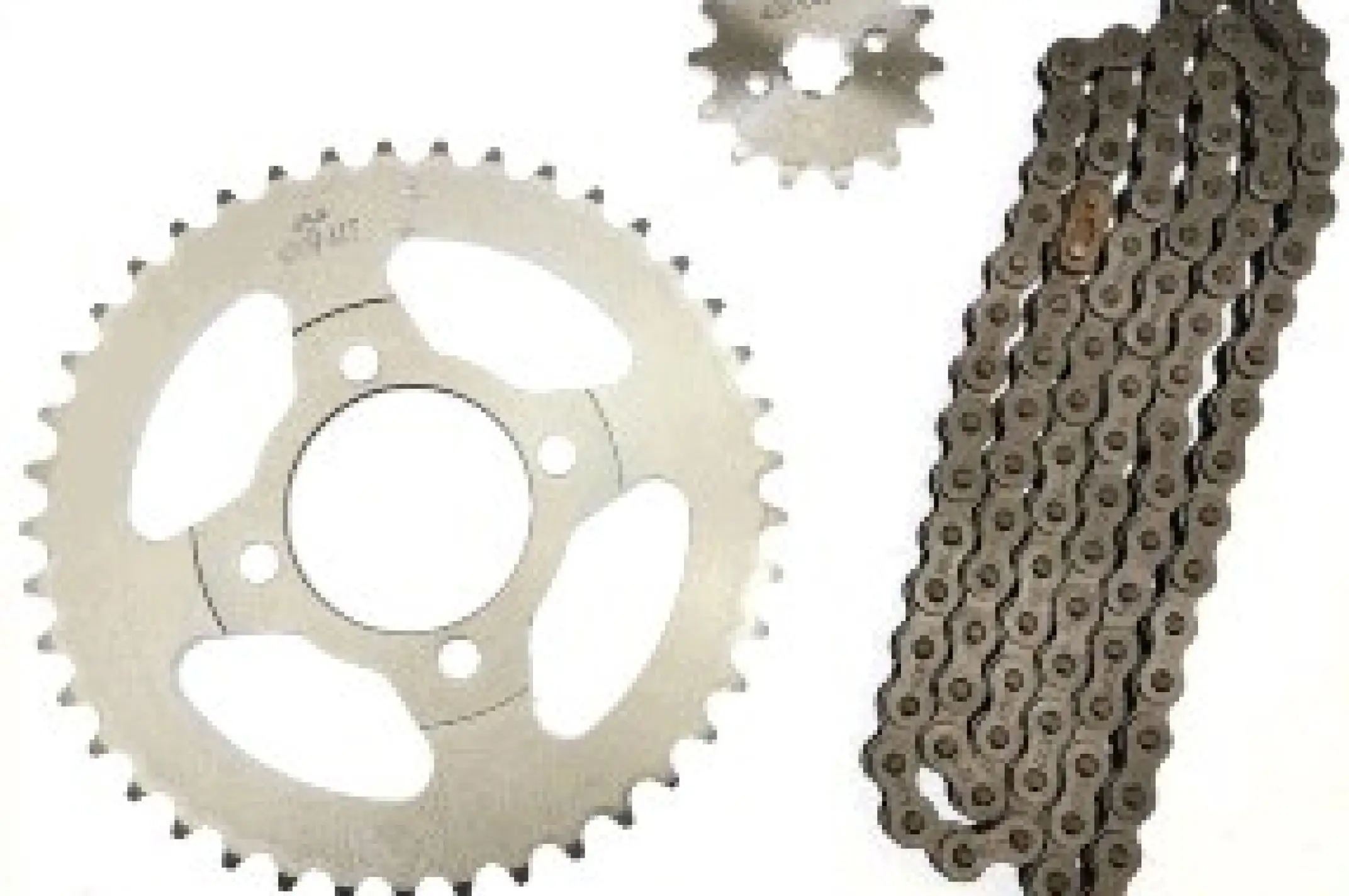 Звезды трансмиссии (пара) Delta 420-14T + 420-41T (+цепь 98L) KOMATCU