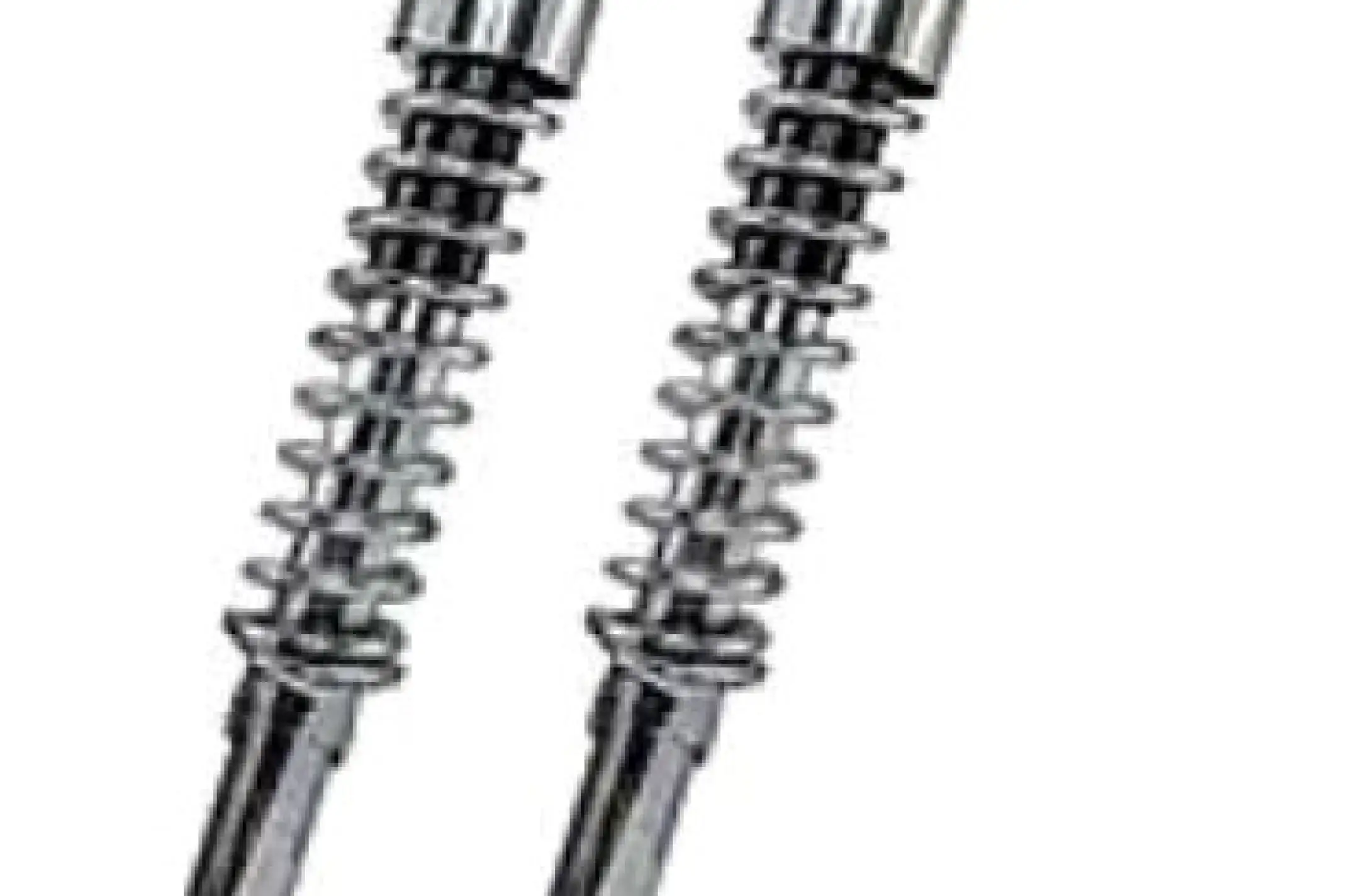 Амортизаторы (пара) Delta 340mm, (короткий стакан) KOMATCU