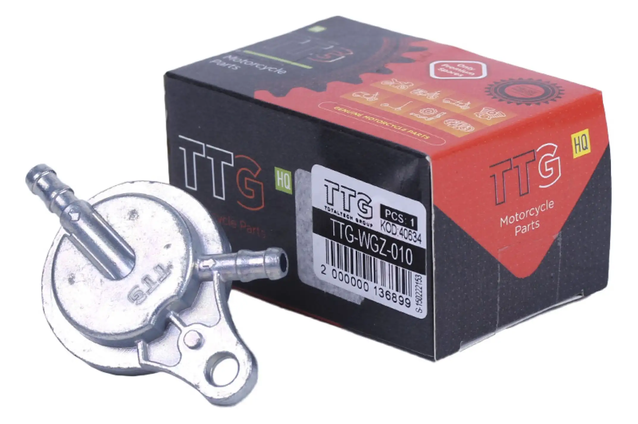 Кран вакуумный 4T GY6 50/125 (3 выхода) TTG AMG-4