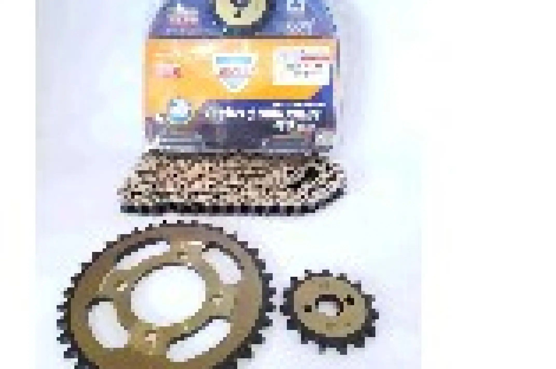 Звезды трансмиссии (пара) Delta 428-15T + 428-36T (+цепь 116L) FR