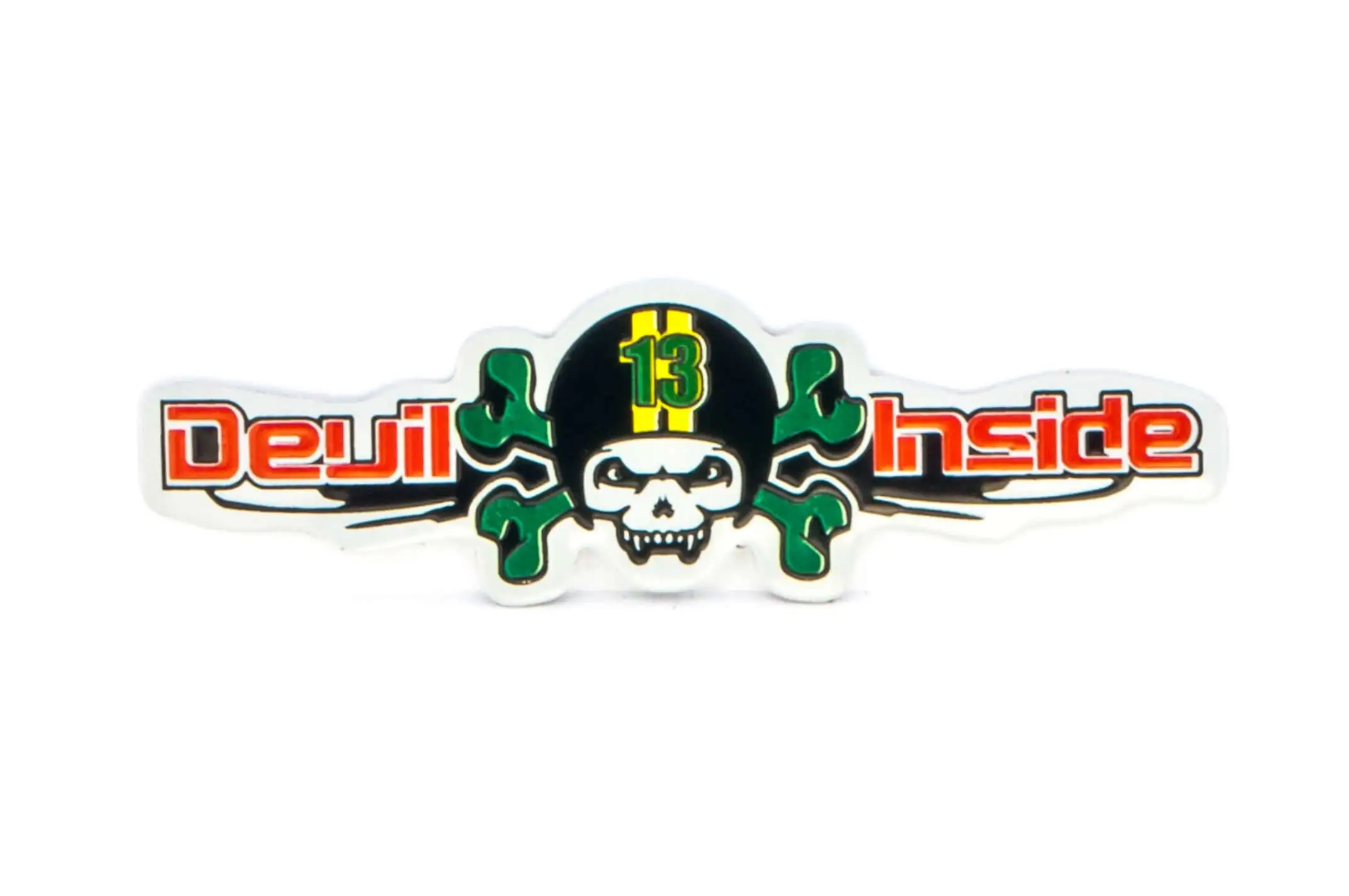 Наклейка DEVIL INSIDE (14х5см)