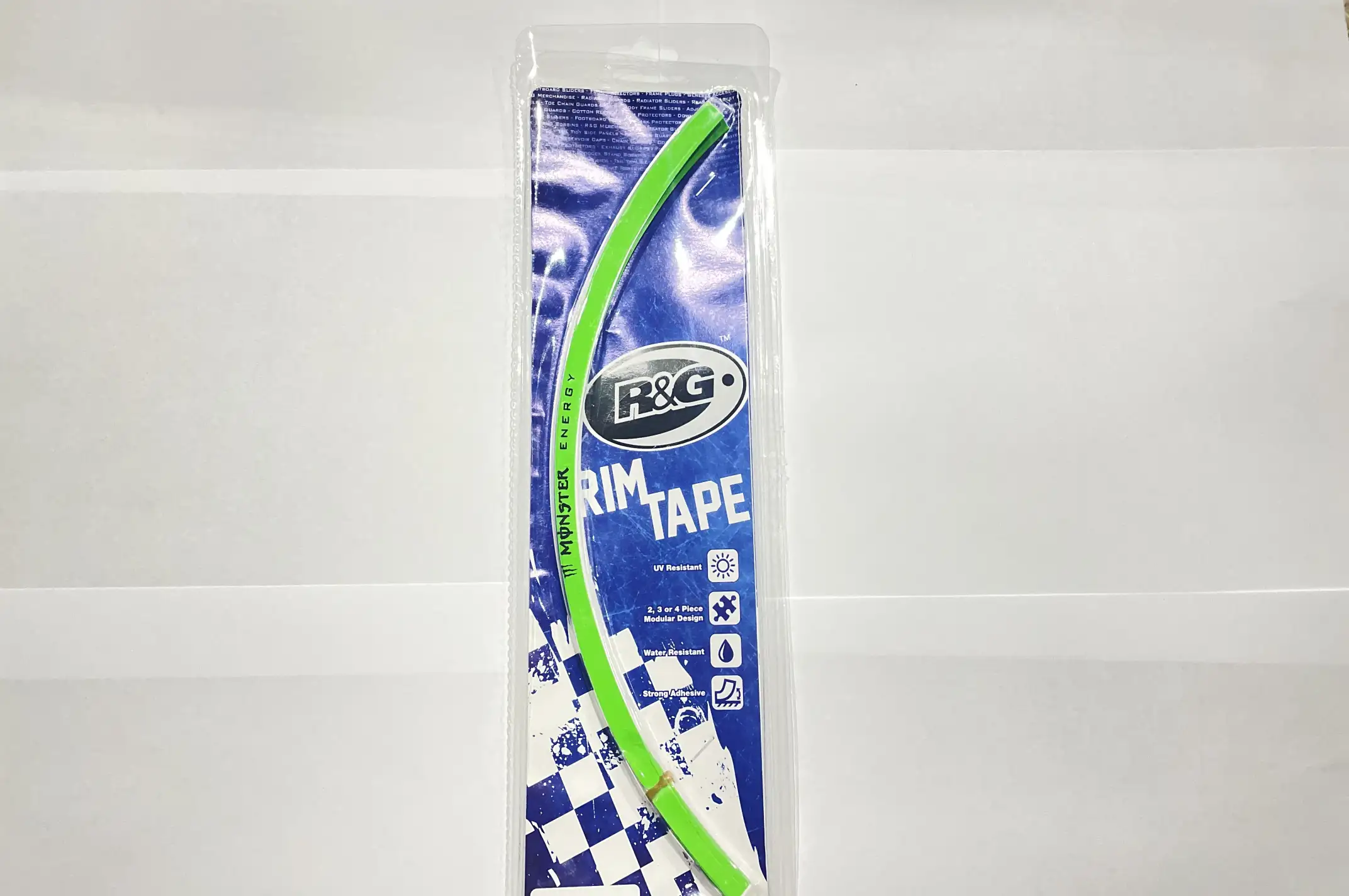 Наклейка на колесо 17 (зеленая, светоотражающая) GJCT