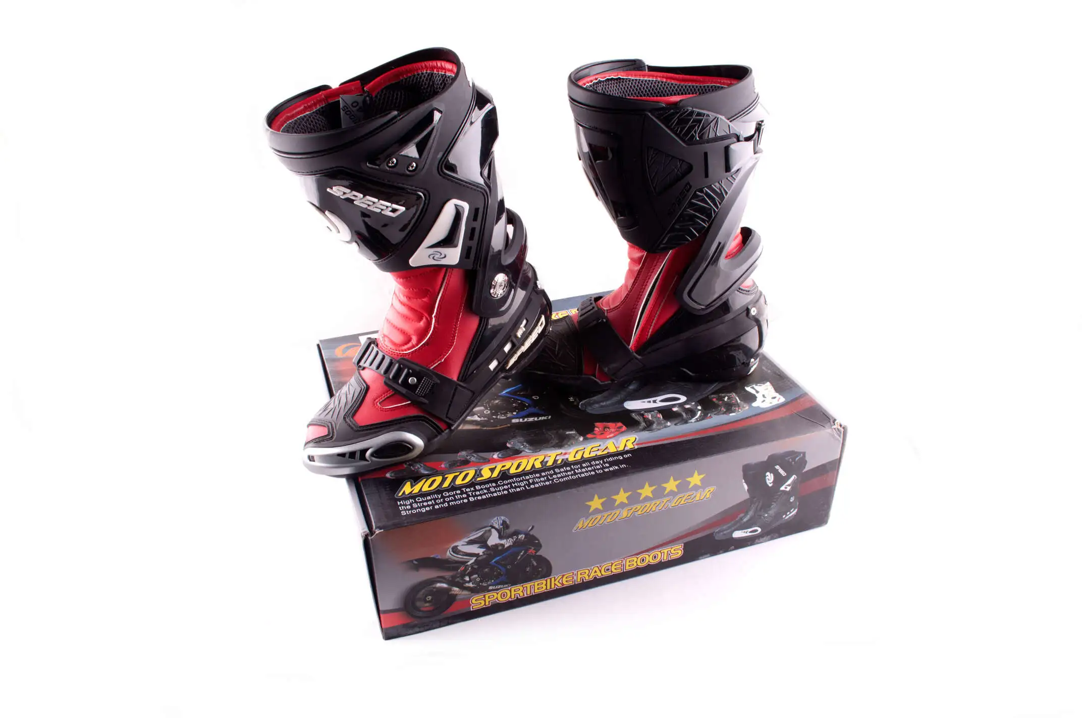 Ботинки   PROBIKER   (mod:1005, size:43, красные)