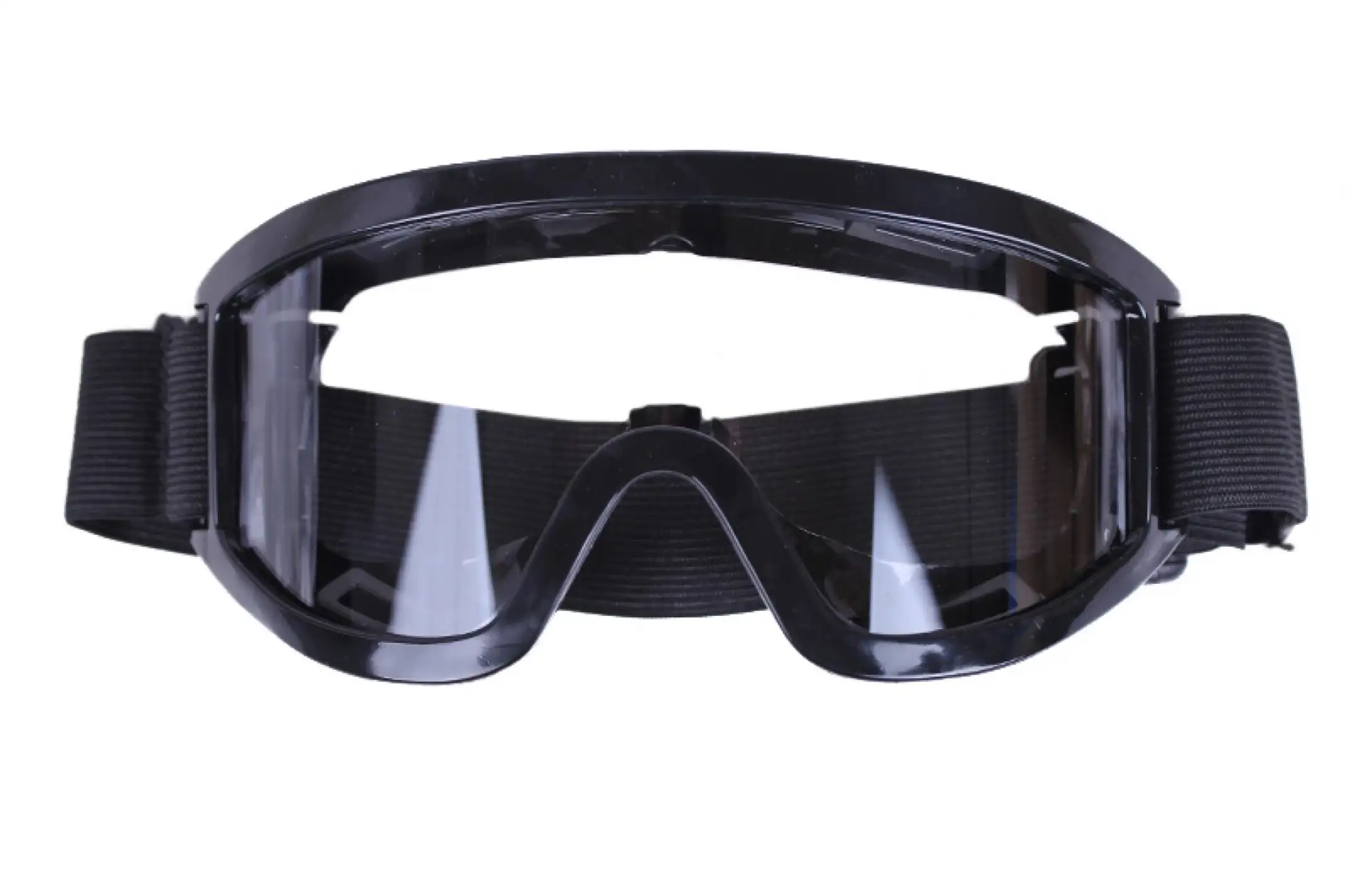 Очки кроссовые черные (стекло однотонное) AMG