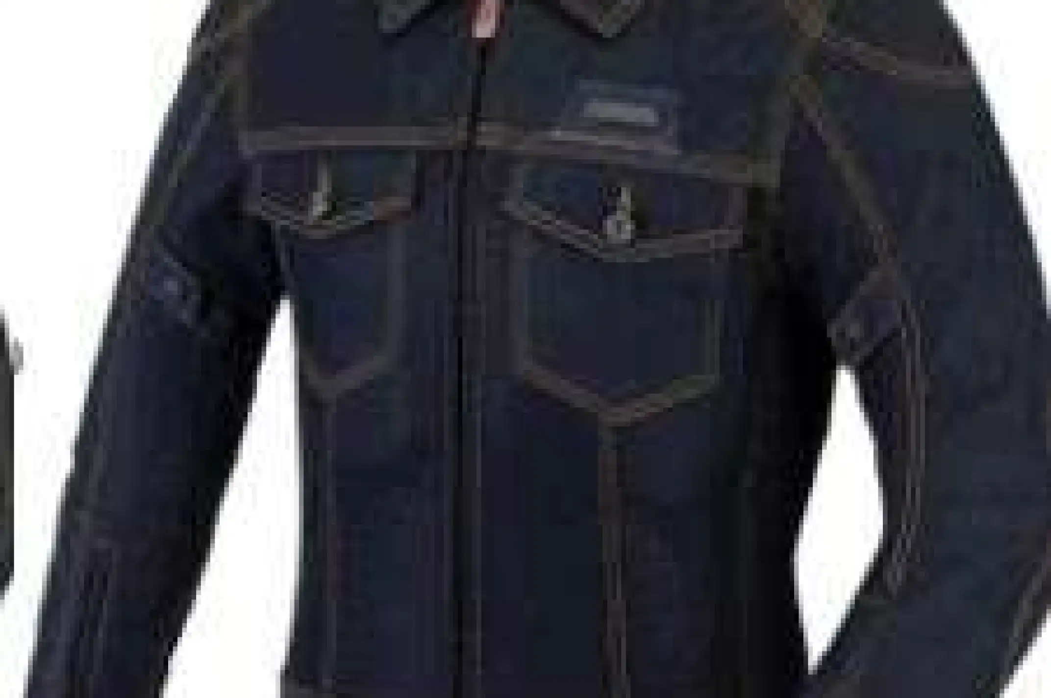 Мотокуртка    (джинсовая с защитой) (size:L) VV