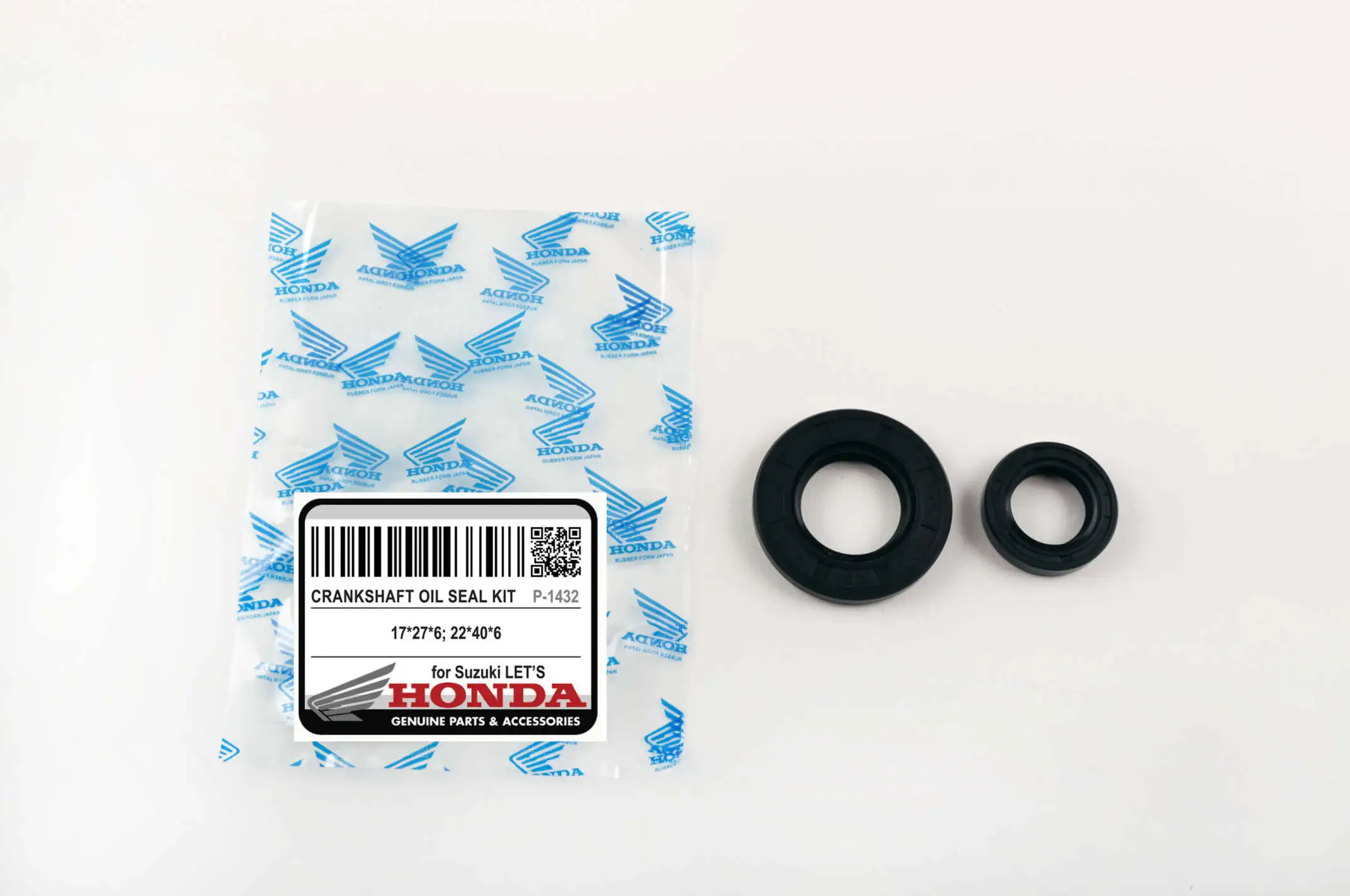 Сальники (набор)   Suzuki LETS   2шт коленвальные   (17*27*6, 22*40*6)   HND