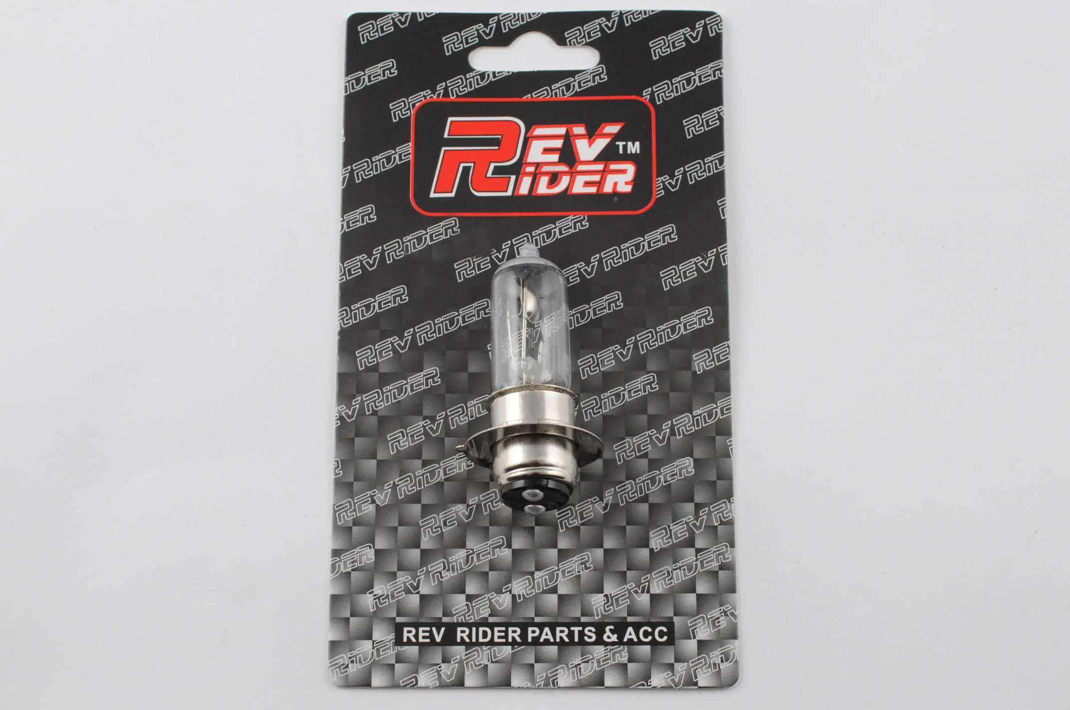 Лампа P15D-25-1 (1 ус) 12V 35W/35W (белая) (блистер) (S-head) REV RIDER (mod:B)