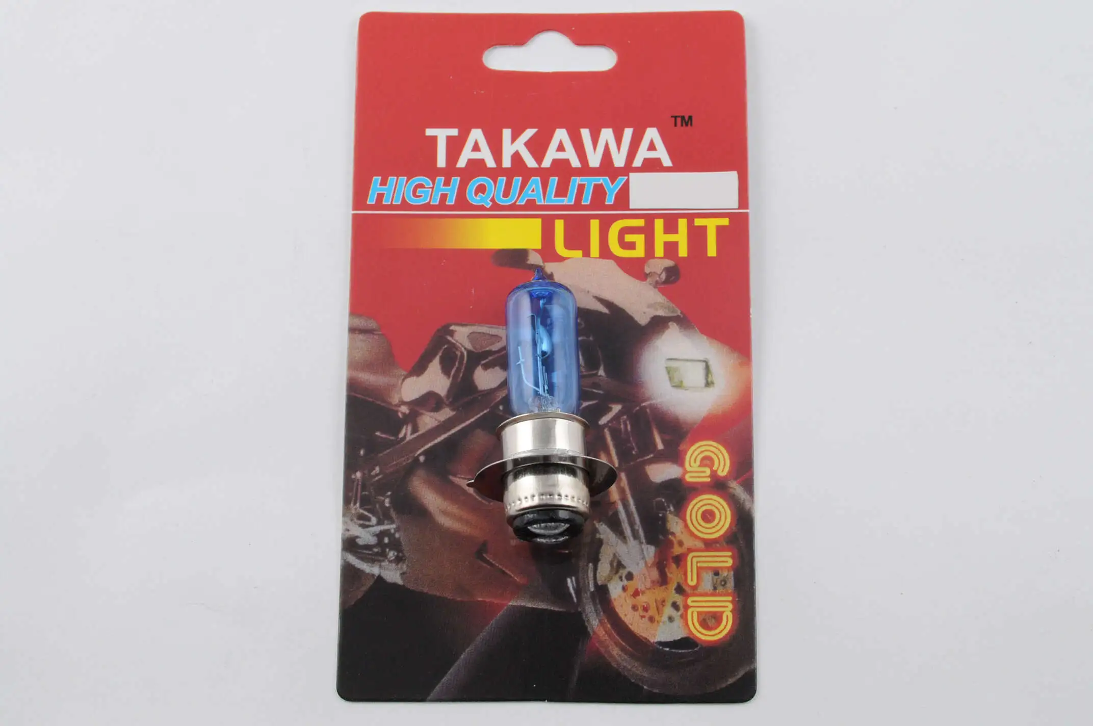 Лампа P15D-25-1 (1 ус) 12V 50W/50W (супер белая) (блистер) TAKAWA (mod:A)