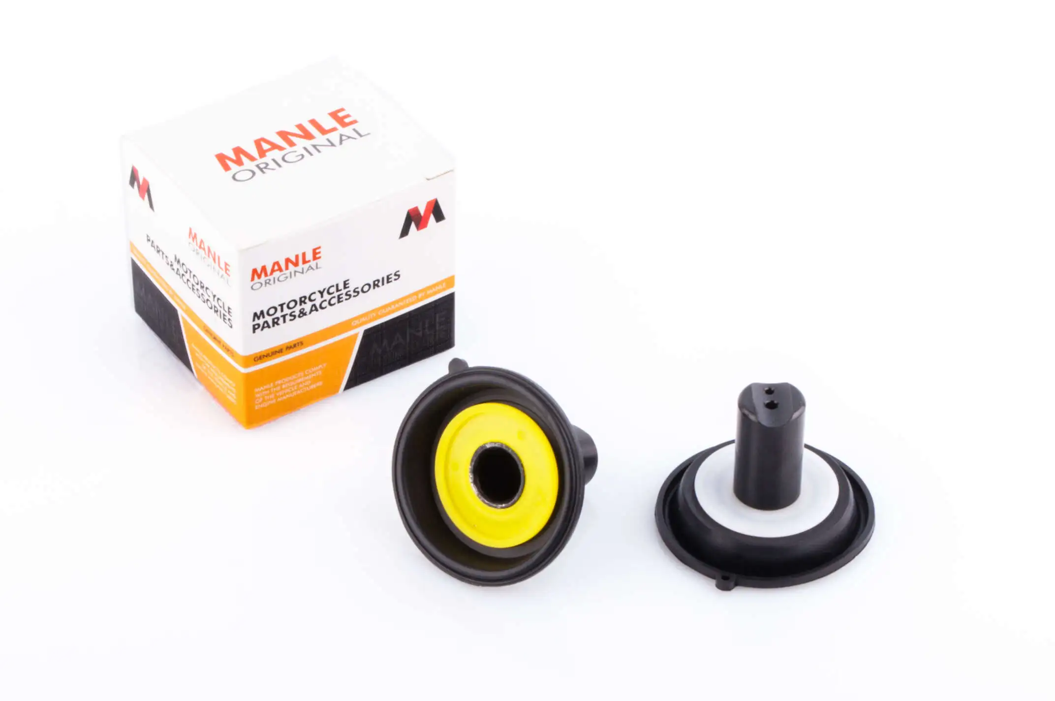 Мембрана карбюратора (с заслонкой) 4T GY6 50 (Ø16mm, основная) MANLE