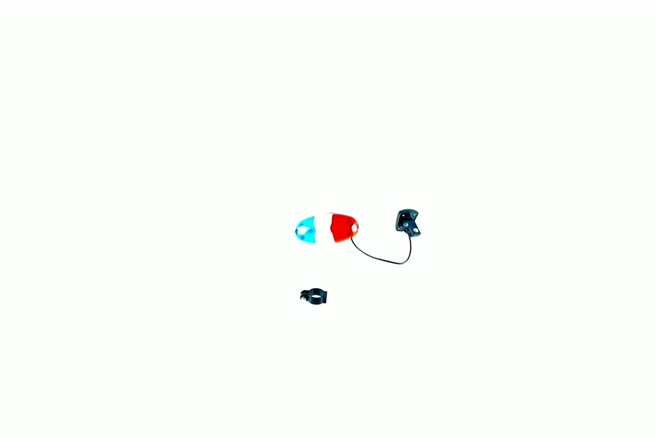 Сигнал велосипедный с подсветкой   Police   (красно- синий) (mod:JY-325)   DS