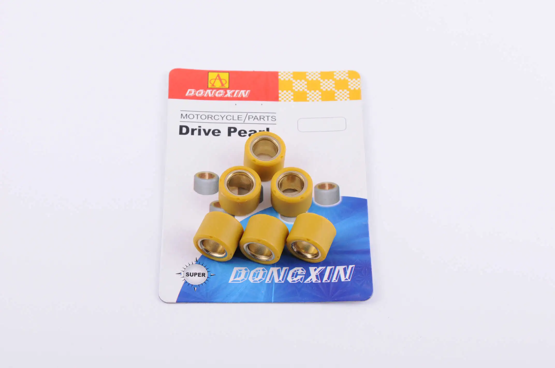 Ролики вариатора 4T GY6 125/150 18*14 11,5г (желтые) DONGXIN