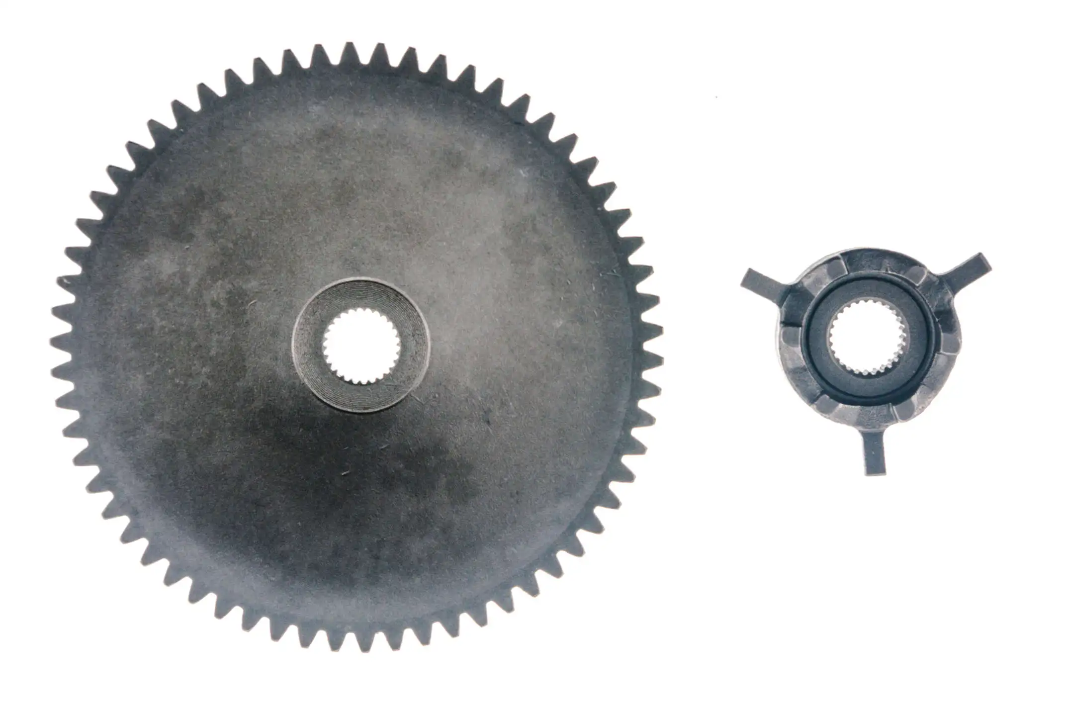 Щека вариатора неподвижная   4T GY6 50   (+ведомая часть храповика, крыльчатка)   STEEL MARK