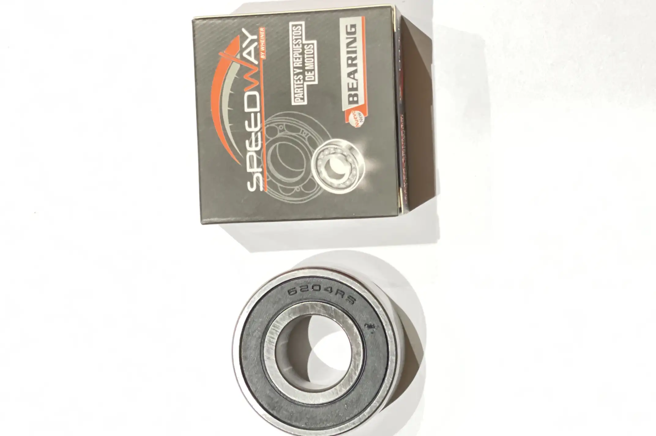 Подшипник коленвала   6204-2RS   20*47*14   (Honda TACT, Suzuki AD)   (Китай)