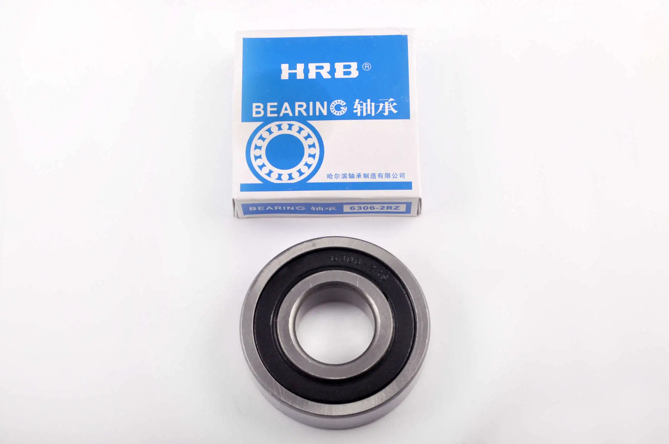 Подшипник коленвала   6306-2RS   30*72*19   (ЯВА 634 6V, 4T CG200/250)   HRB
