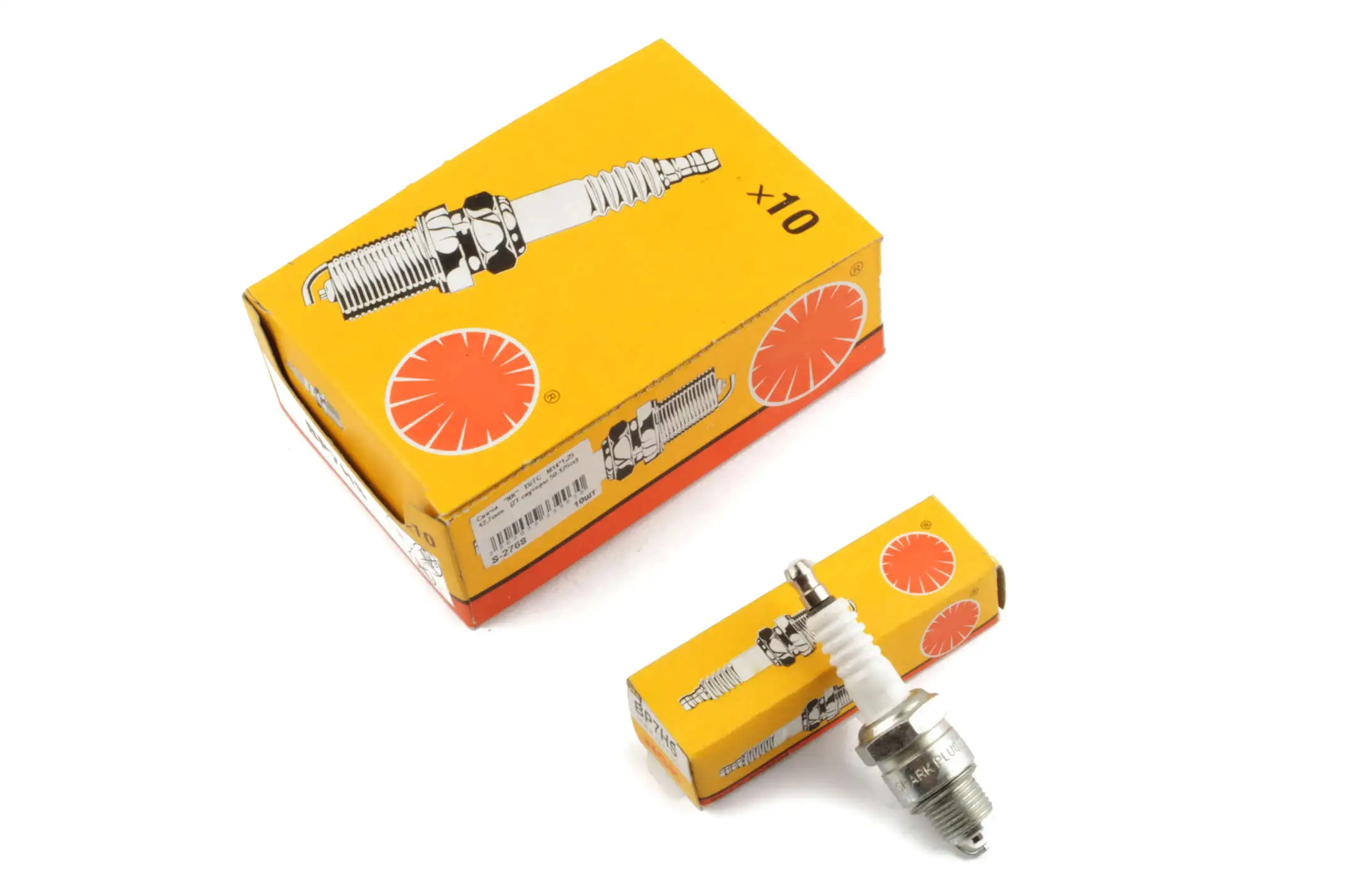 Свеча E6TC M14*1,25 12,7mm (2T скутеры 50-125сс) NK