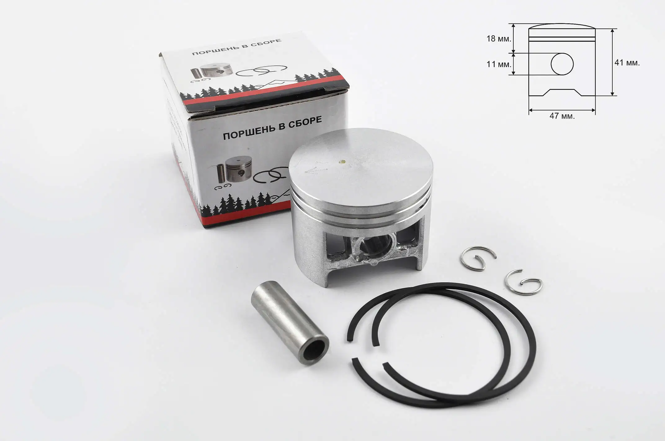 Поршень б/п   для St M 361   (Ø47,00, p-11)   WOODMAN