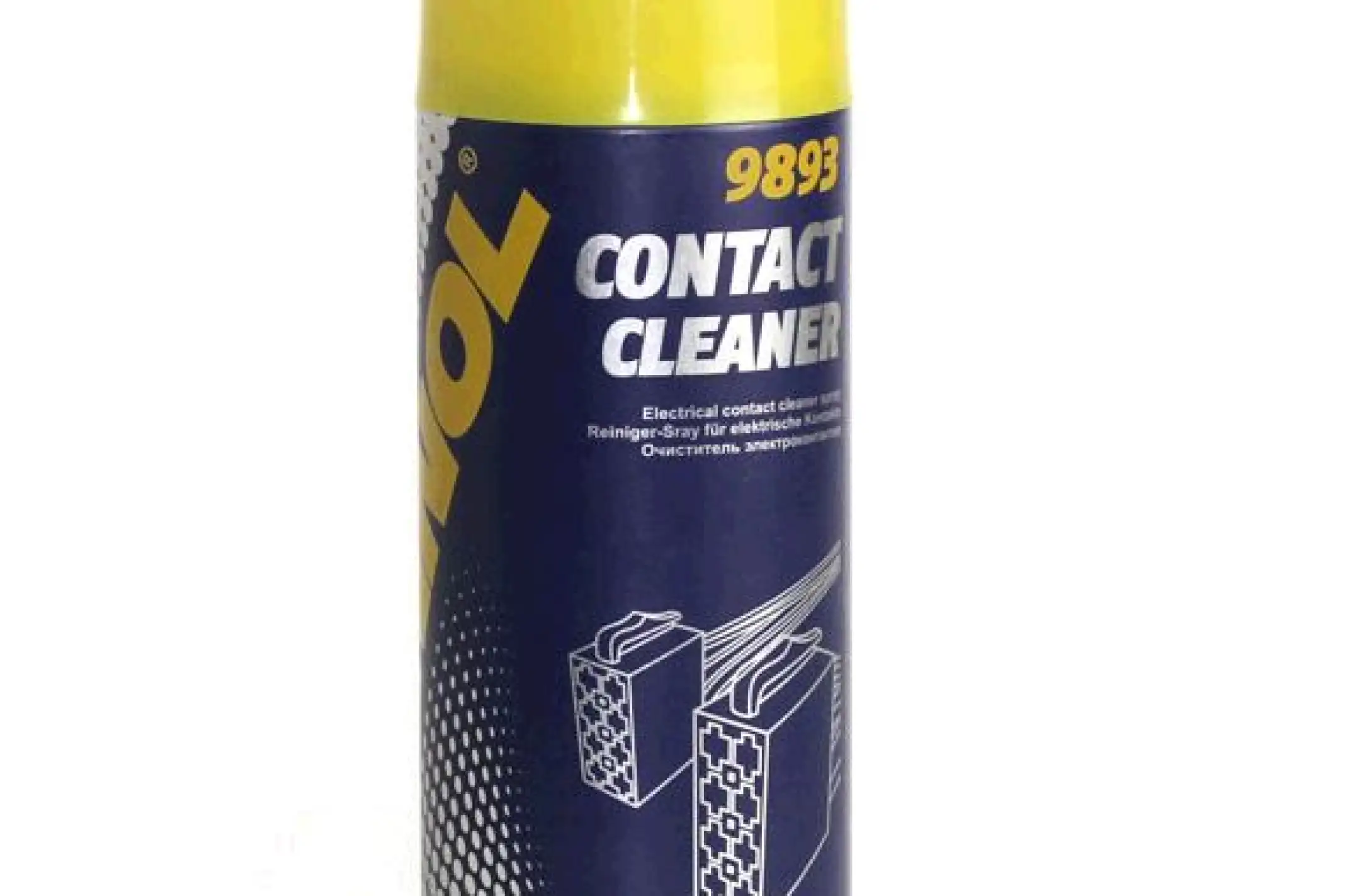 Очиститель контактных соединений 450мл (9893 Contact Cleaner) MANNOL