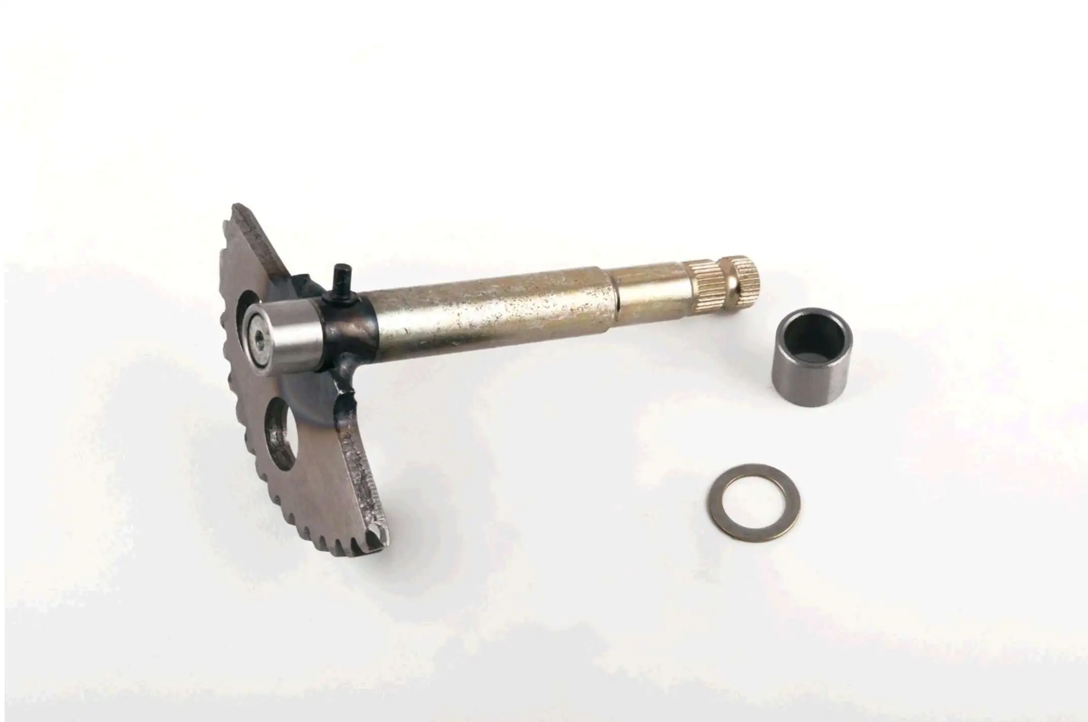 Сектор заводной (полумесяц) 4T GY6 125/150 (L-133mm) (+втулки)