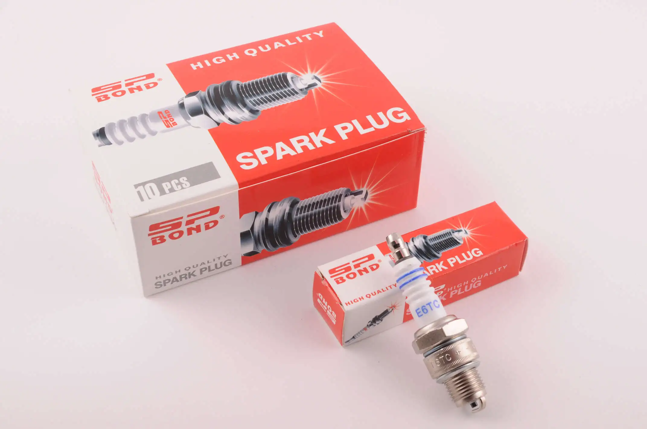 Свеча E6TC M14*1,25 12,7mm (2T скутеры 50-125сс) BOND